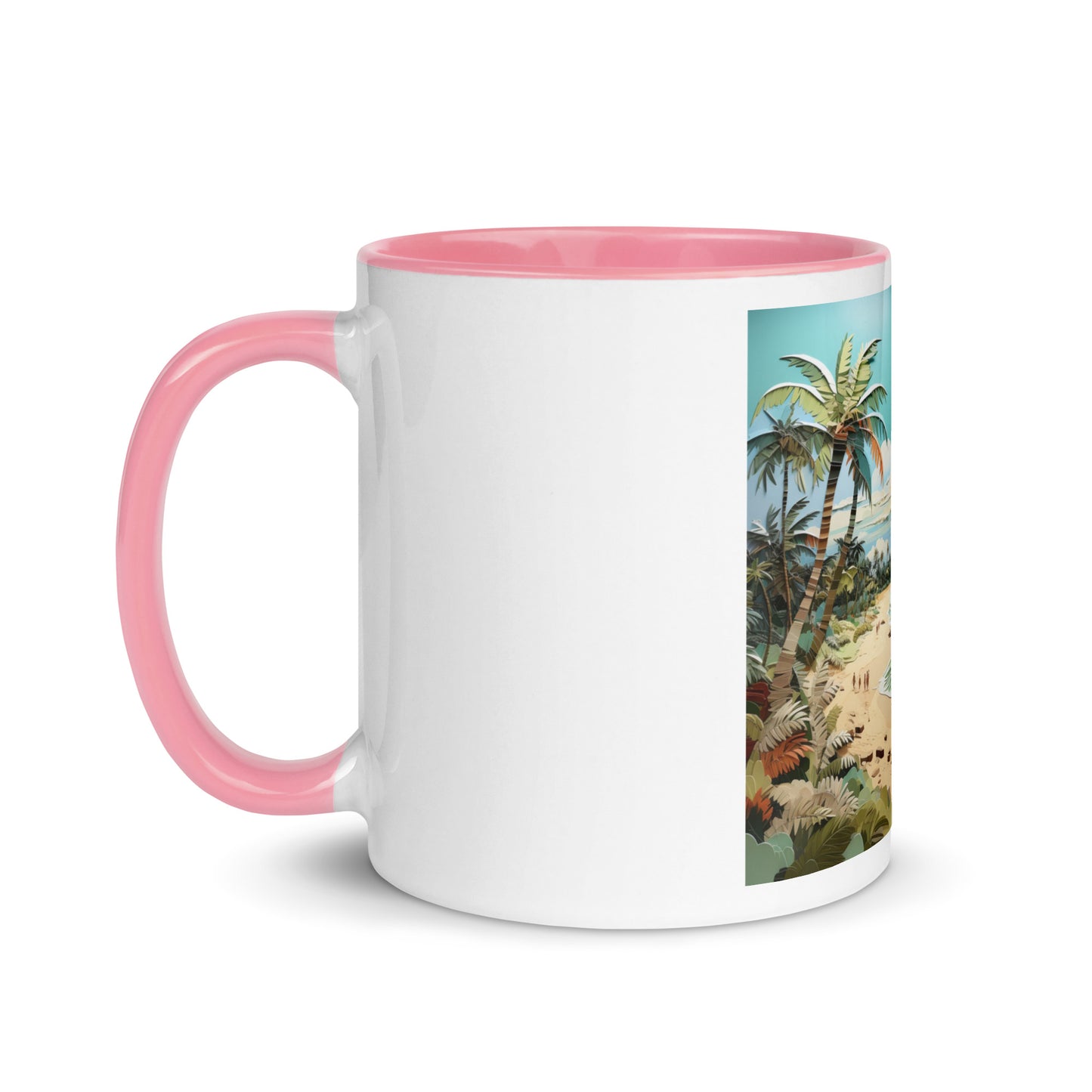 By The Seaside Series Print #2 - Mug with Color Inside