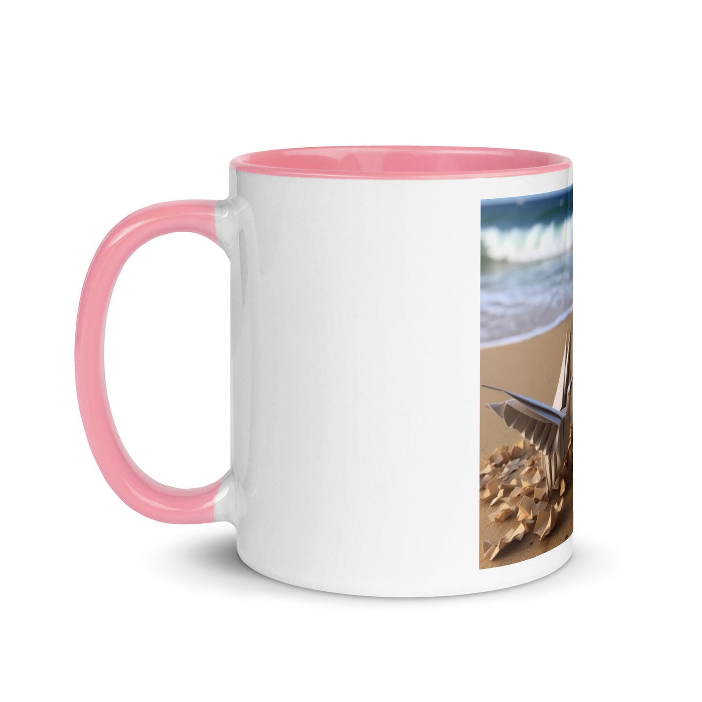 By The Seaside Series Print #1 - Mug with Color Inside