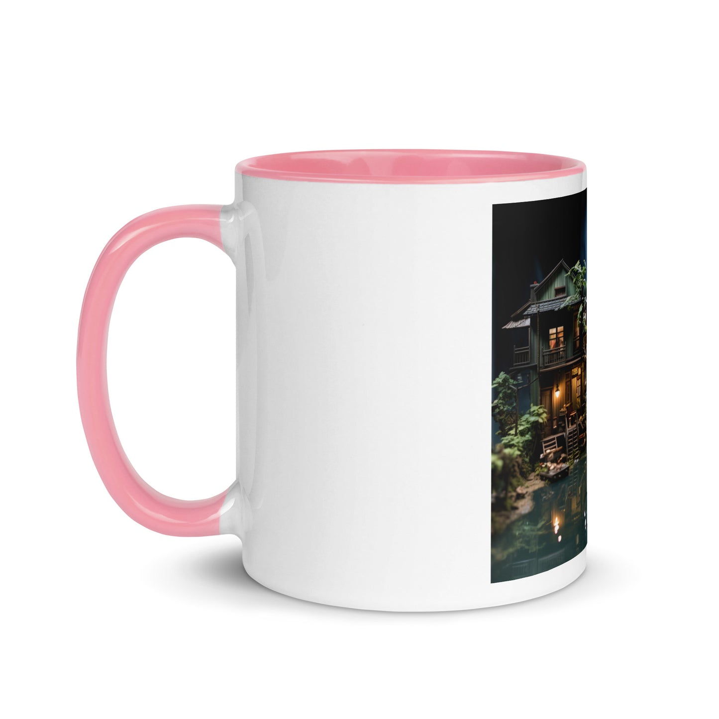 Born On A Bayou Series Print #3 - Mug with Color Inside