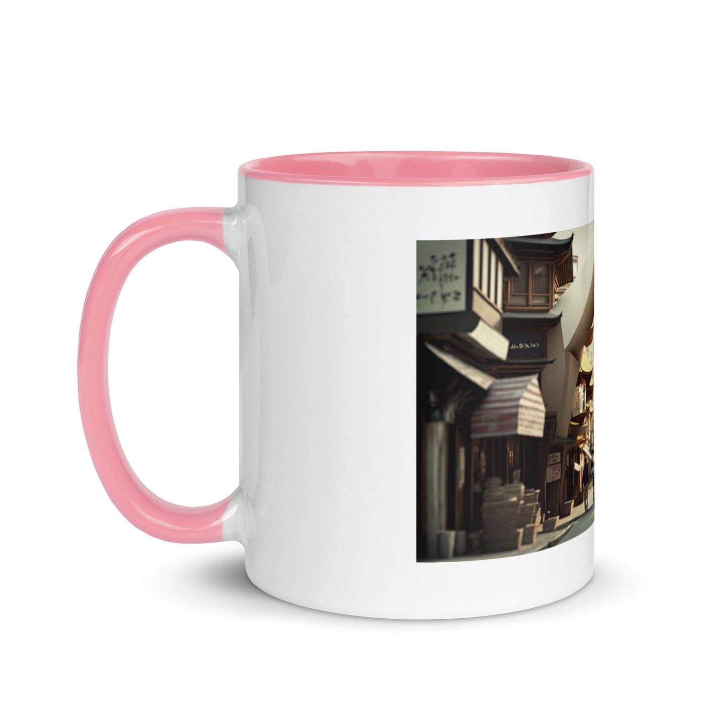 Via The Metropolis Series Print #8 - Mug with Color Inside