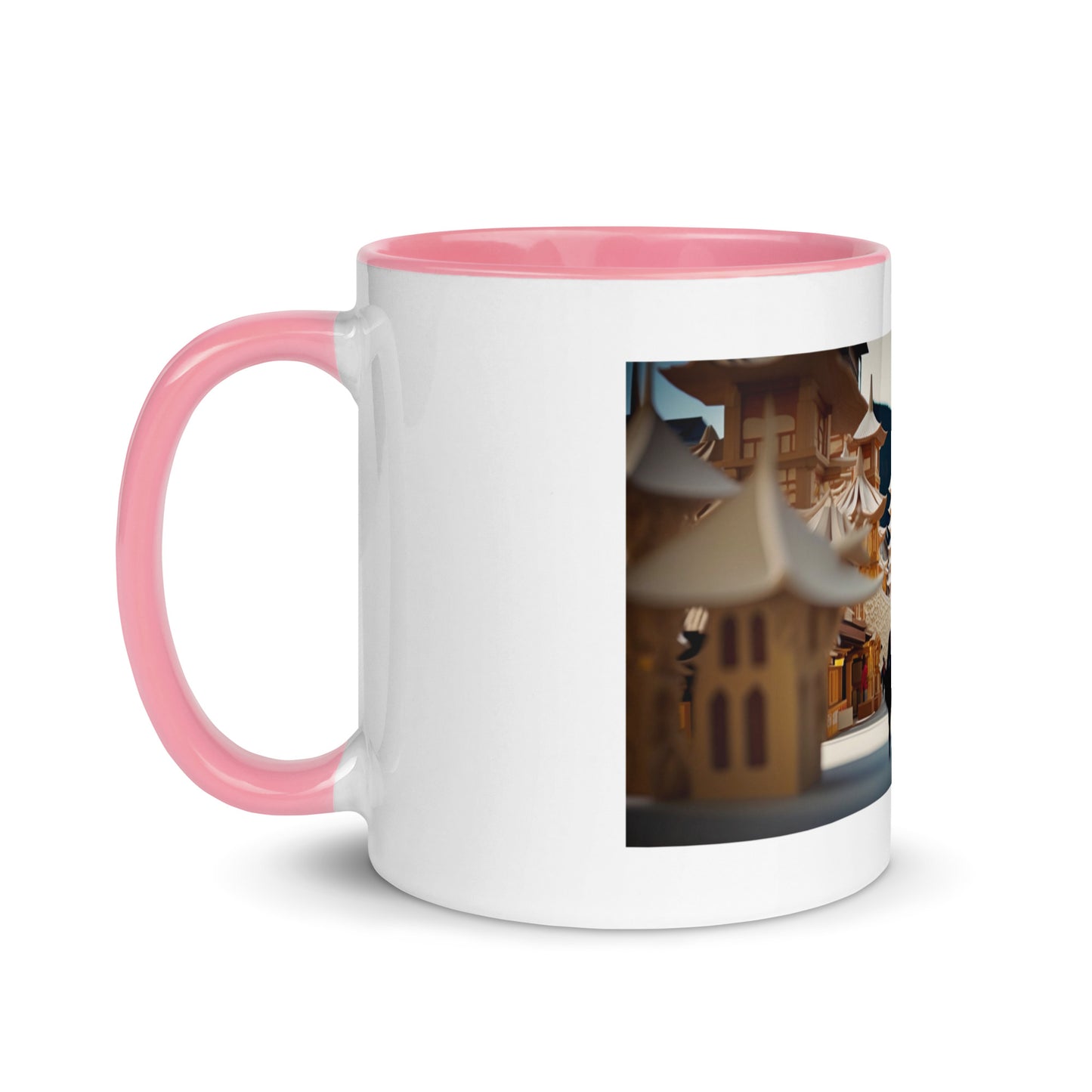 Via The Metropolis Series Print #5 - Mug with Color Inside