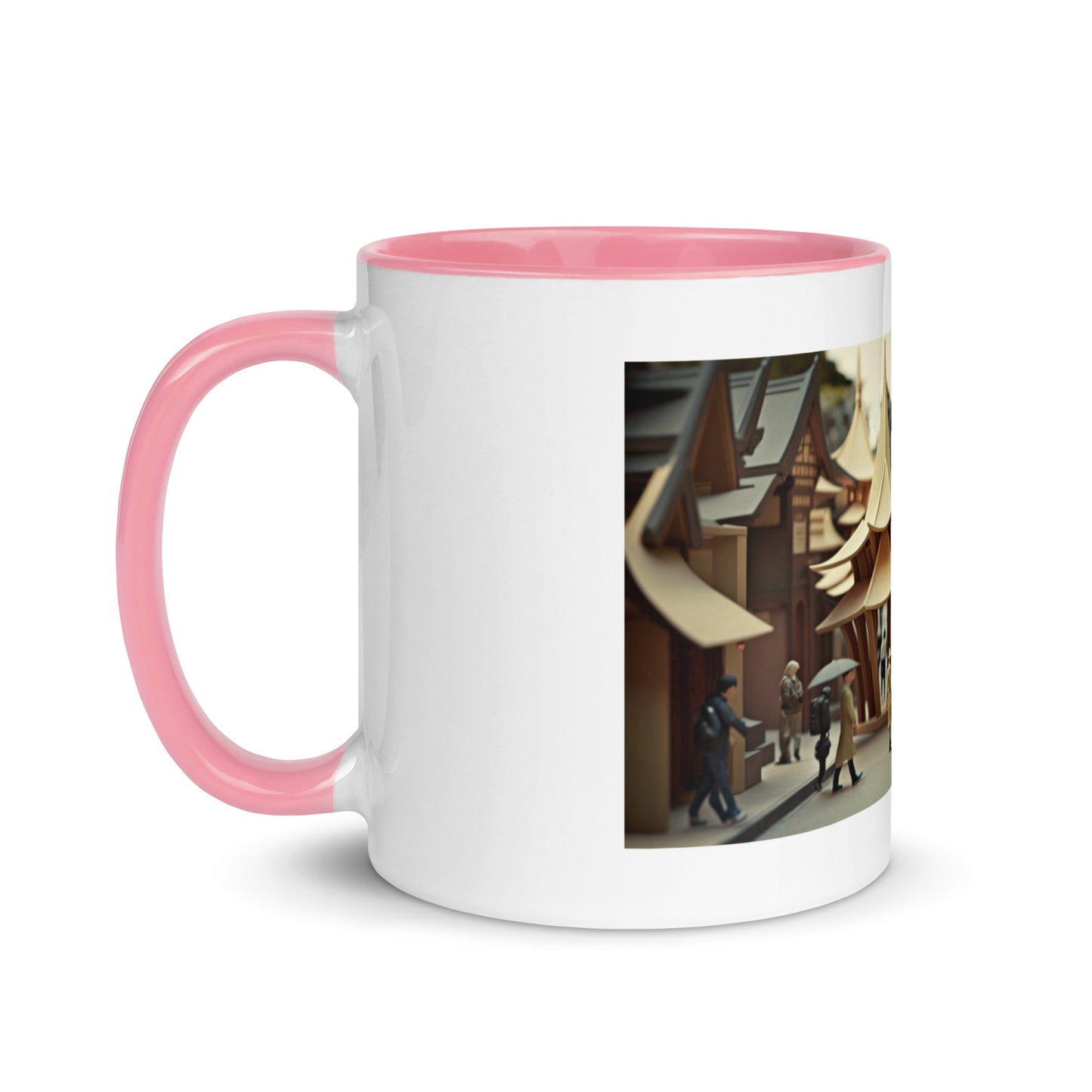 Via The Metropolis Series Print #4 - Mug with Color Inside