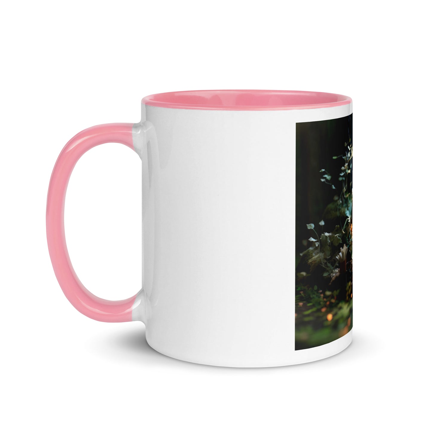 Relaxing By The Brook Series Print #1 - Mug with Color Inside