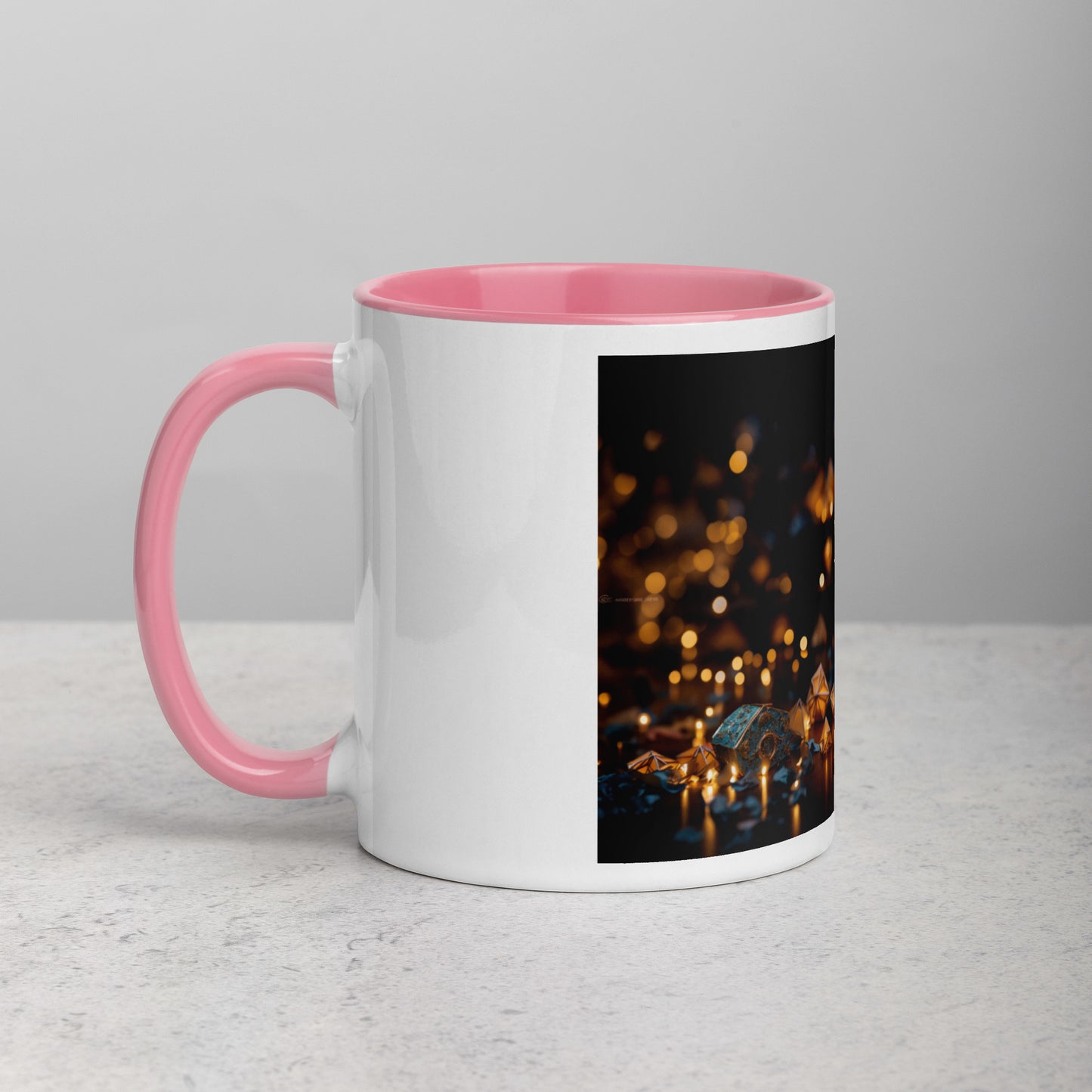 Ascending Buddha Series Print #9 - Mug with Color Inside