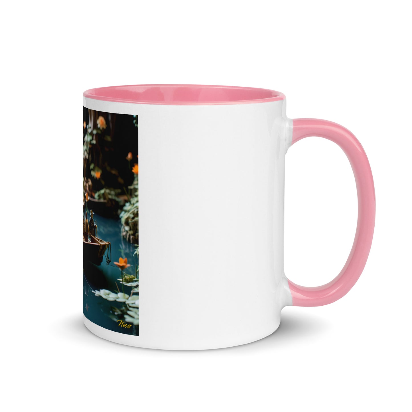 Born On A Bayou Series Print #4 - Mug with Color Inside