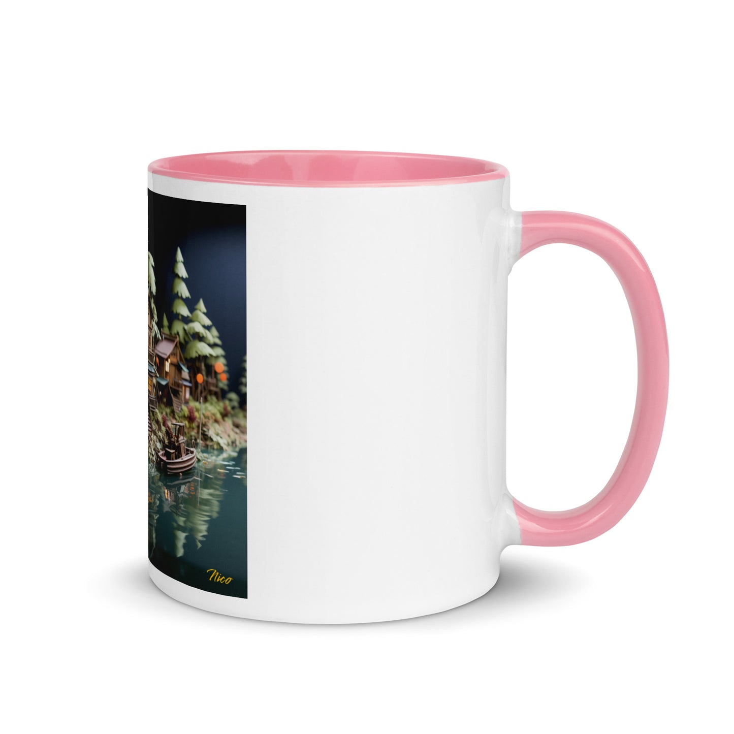 Born On A Bayou Series Print #8 - Mug with Color Inside