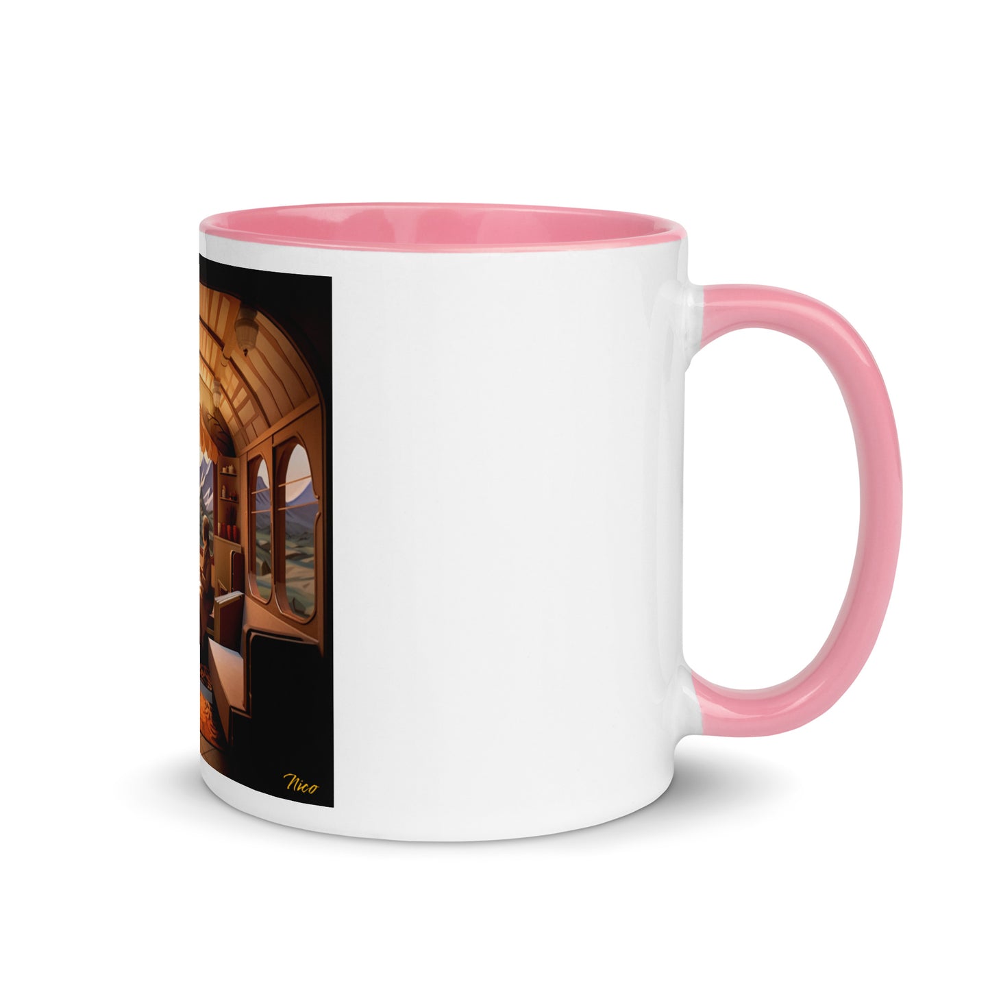 Orient Express Series Print #10 - Mug with Color Inside