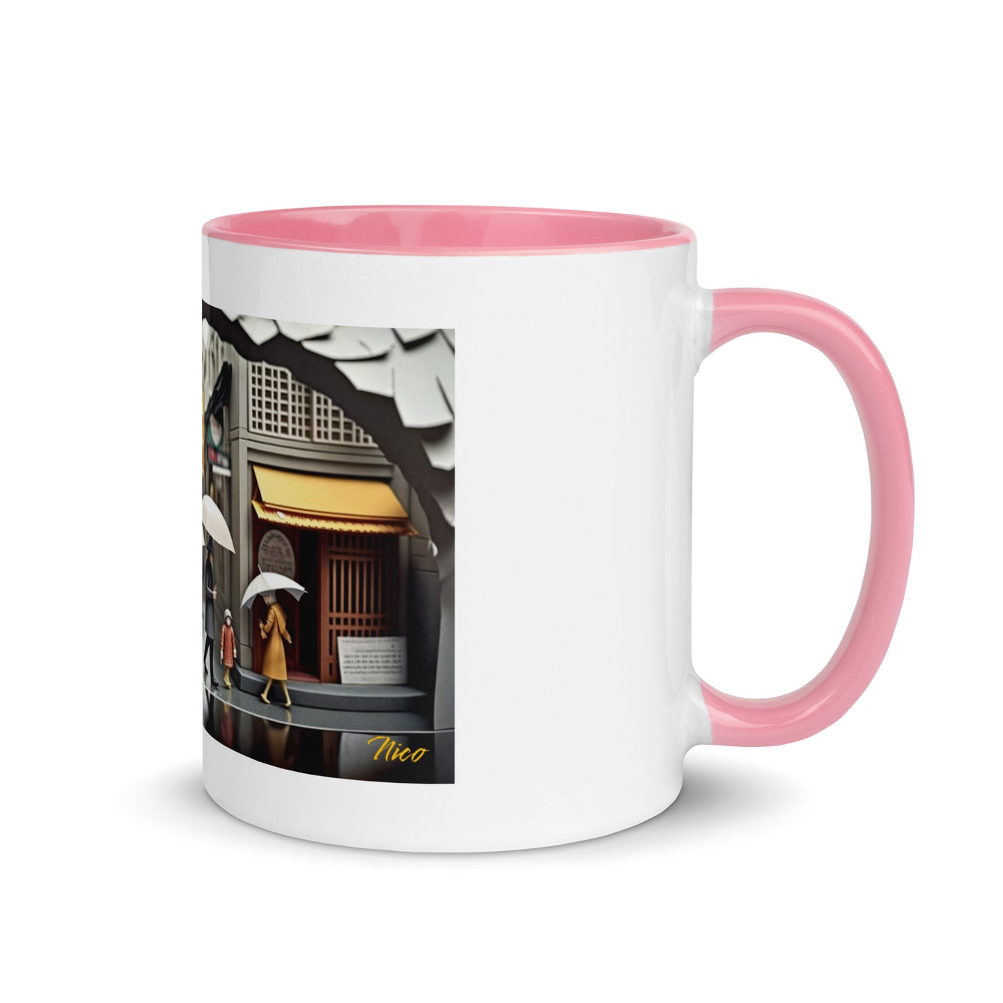 Rainy Days And Mondays Series Print #1 - Mug with Color Inside