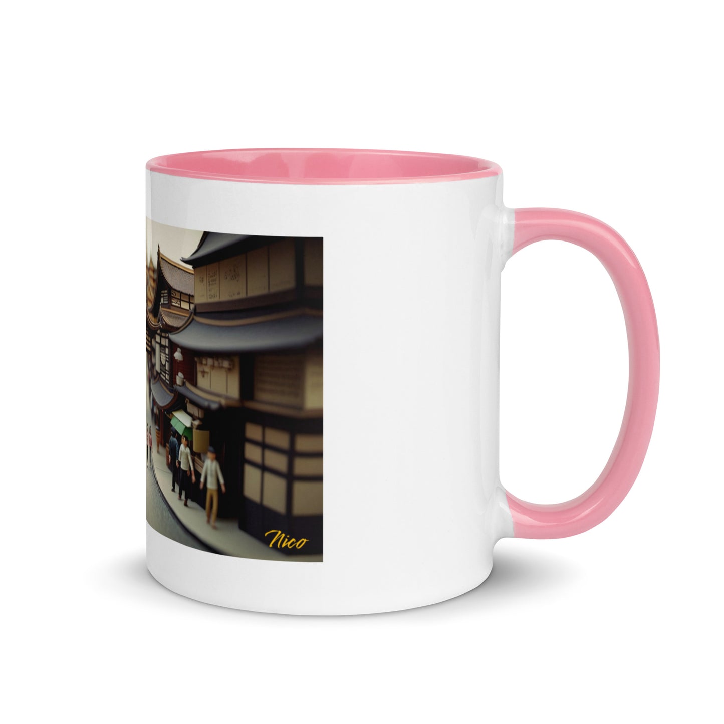 Via The Metropolis Series Print #9 - Mug with Color Inside