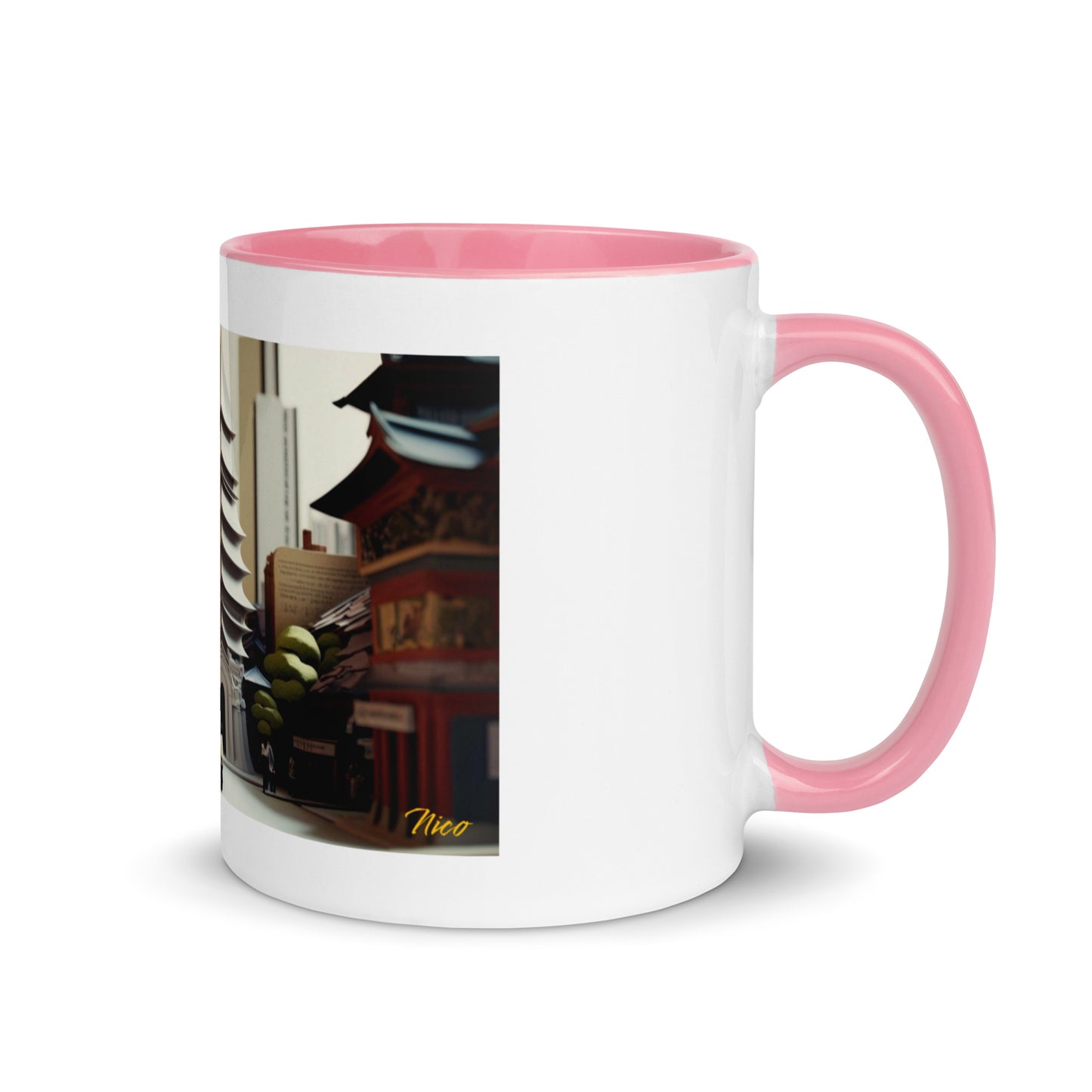 Via The Metropolis Series Print #6 - Mug with Color Inside