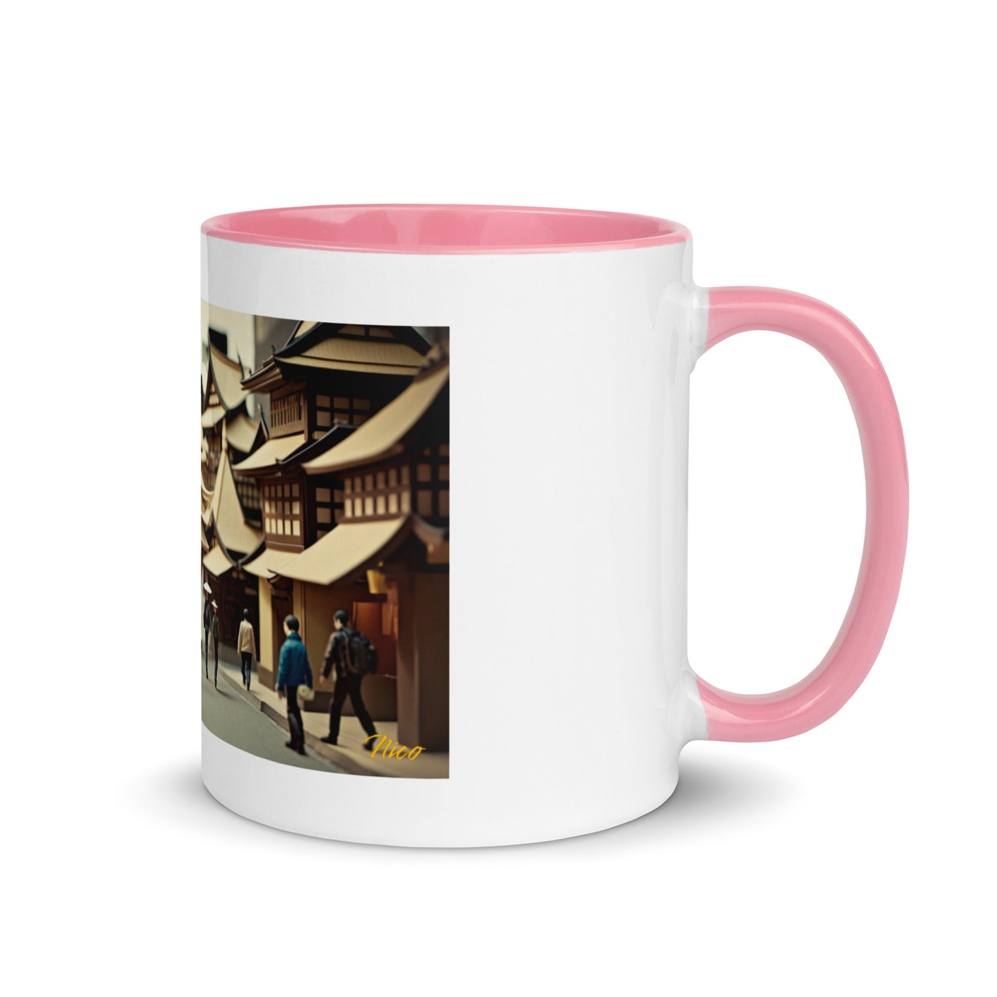 Via The Metropolis Series Print #4 - Mug with Color Inside