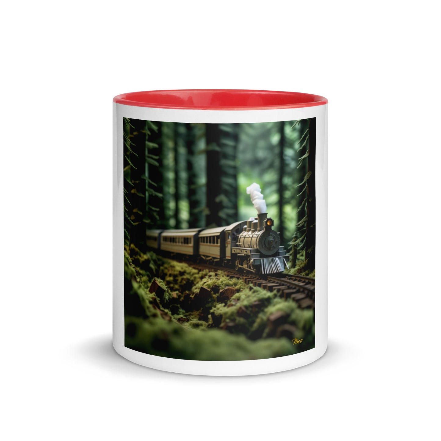 Orient Express Series Print #7 Mug with Color Inside