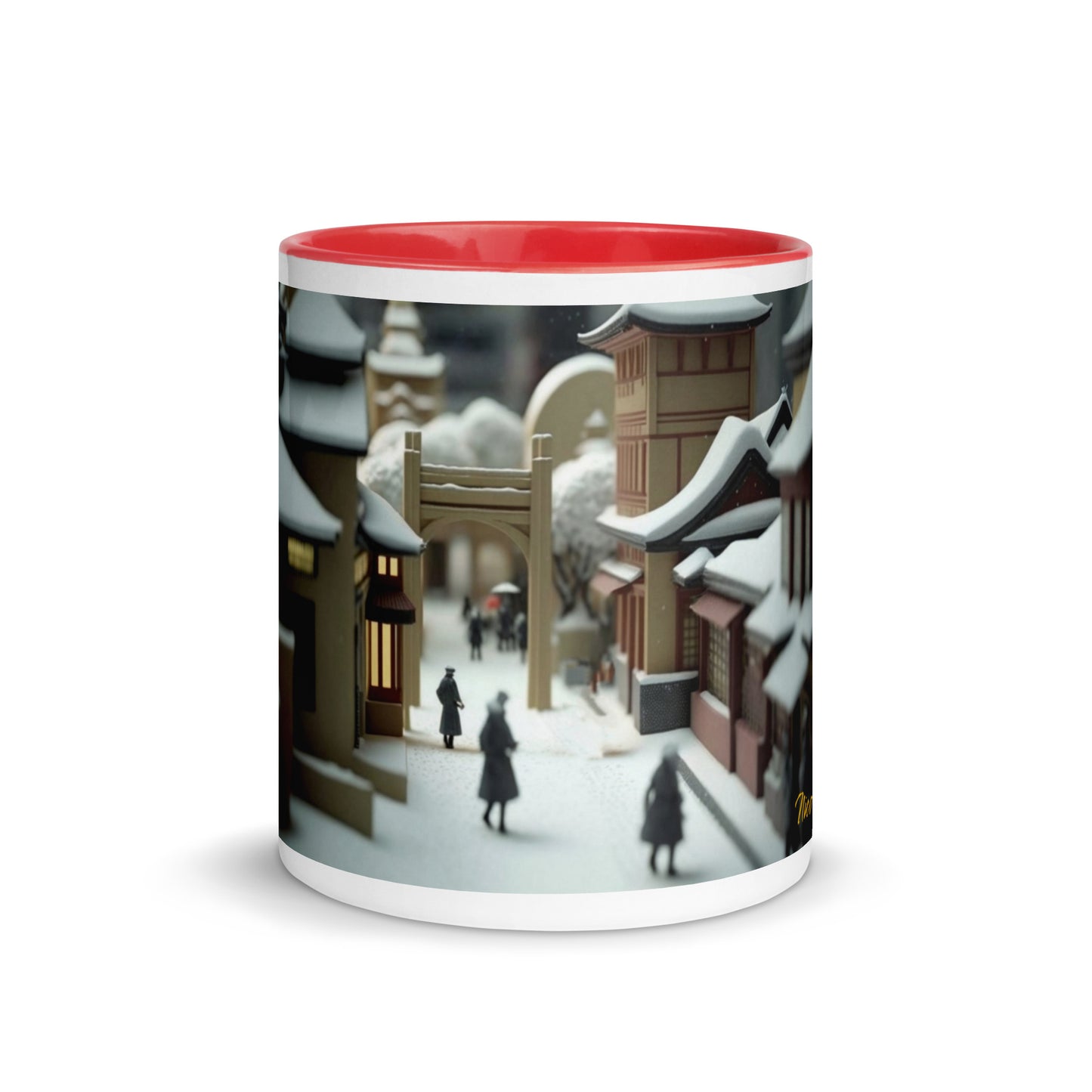 I Wish It Would Snow Series Print #9 - Mug with Color Inside