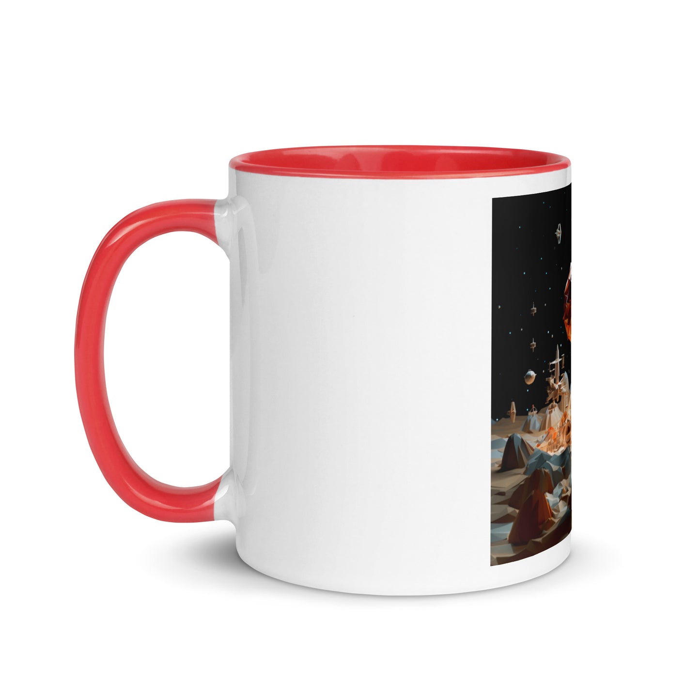 Elons' Dream Series Print #7 Mug with Color Inside