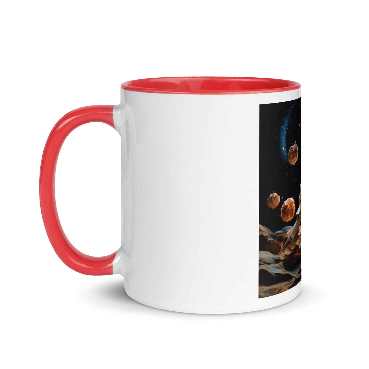 Elons' Dream Series Print #3 Mug with Color Inside