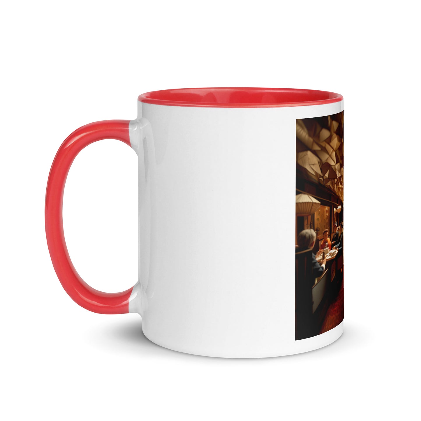 Oriient Express Series Print #2 Mug with Color Inside