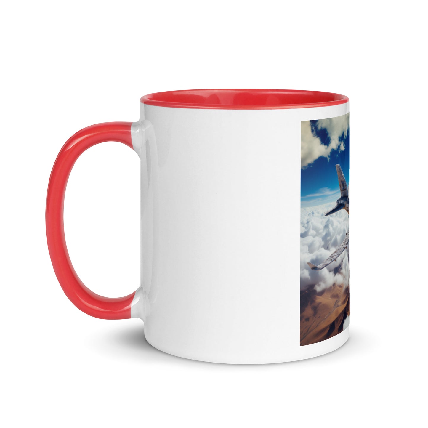 Frequent Flyer Miles Series Print #9 Mug with Color Inside