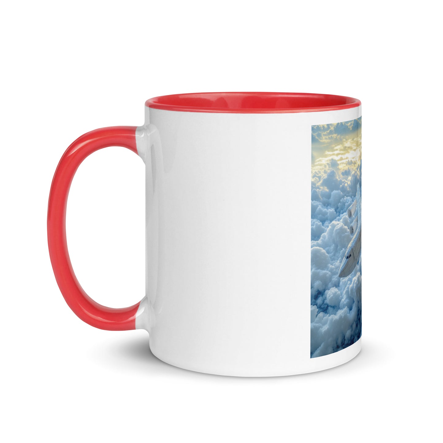 Frequent Flyer Miles Series Print #10 Mug with Color Inside