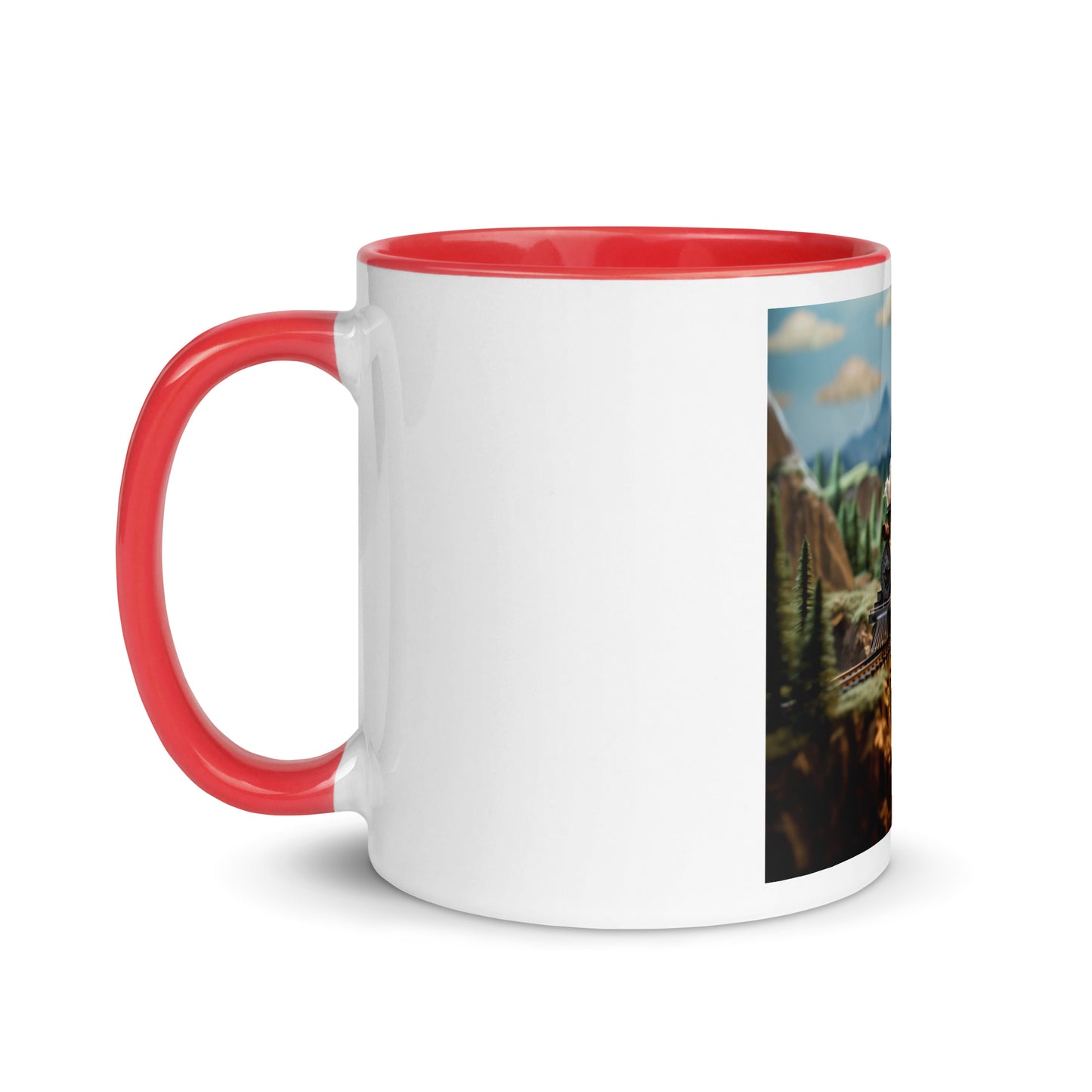 Orient Express Series Print #5 - Mug with Color Inside