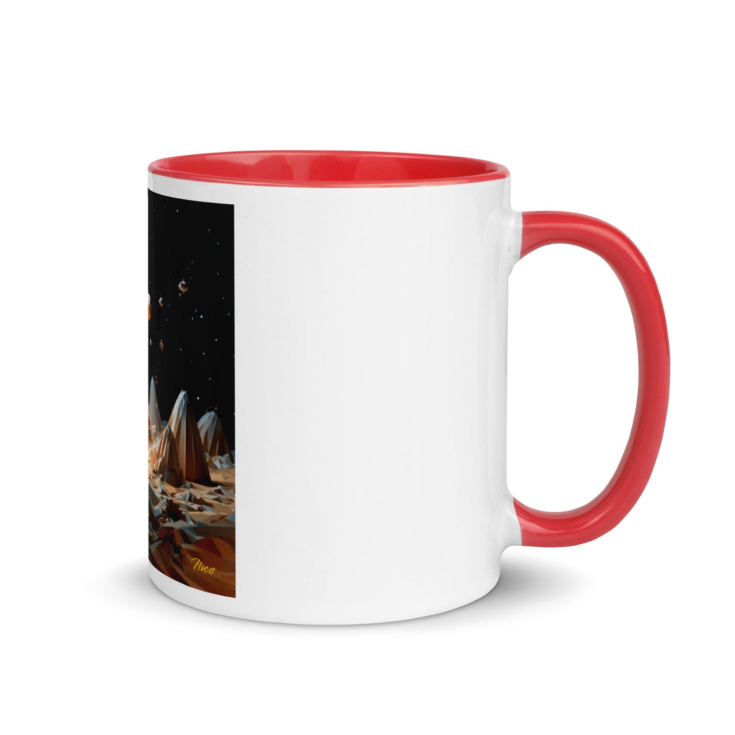 Elons' Dream Series Print #7 Mug with Color Inside