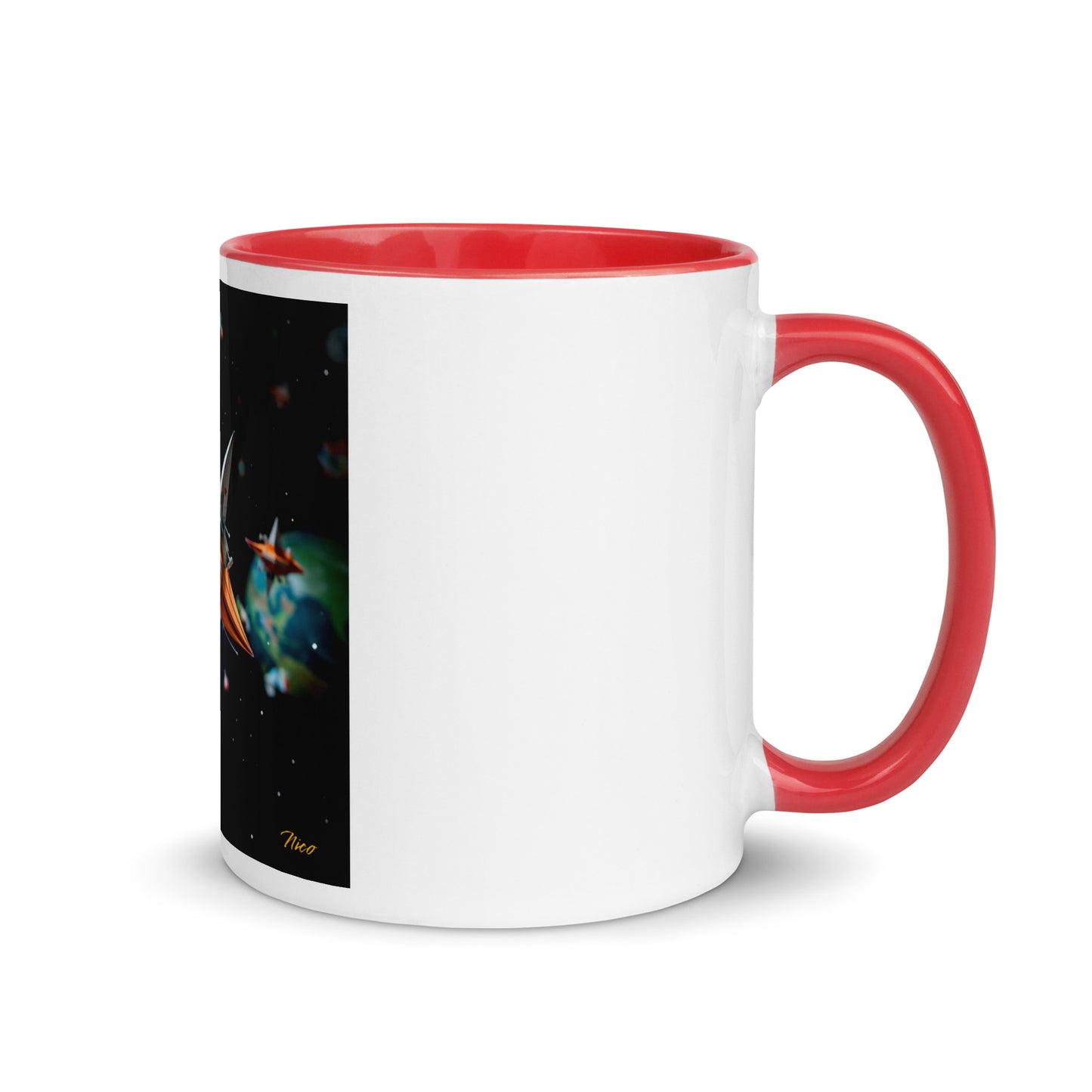 Elons' Dream Series Print #1 Mug with Color Inside