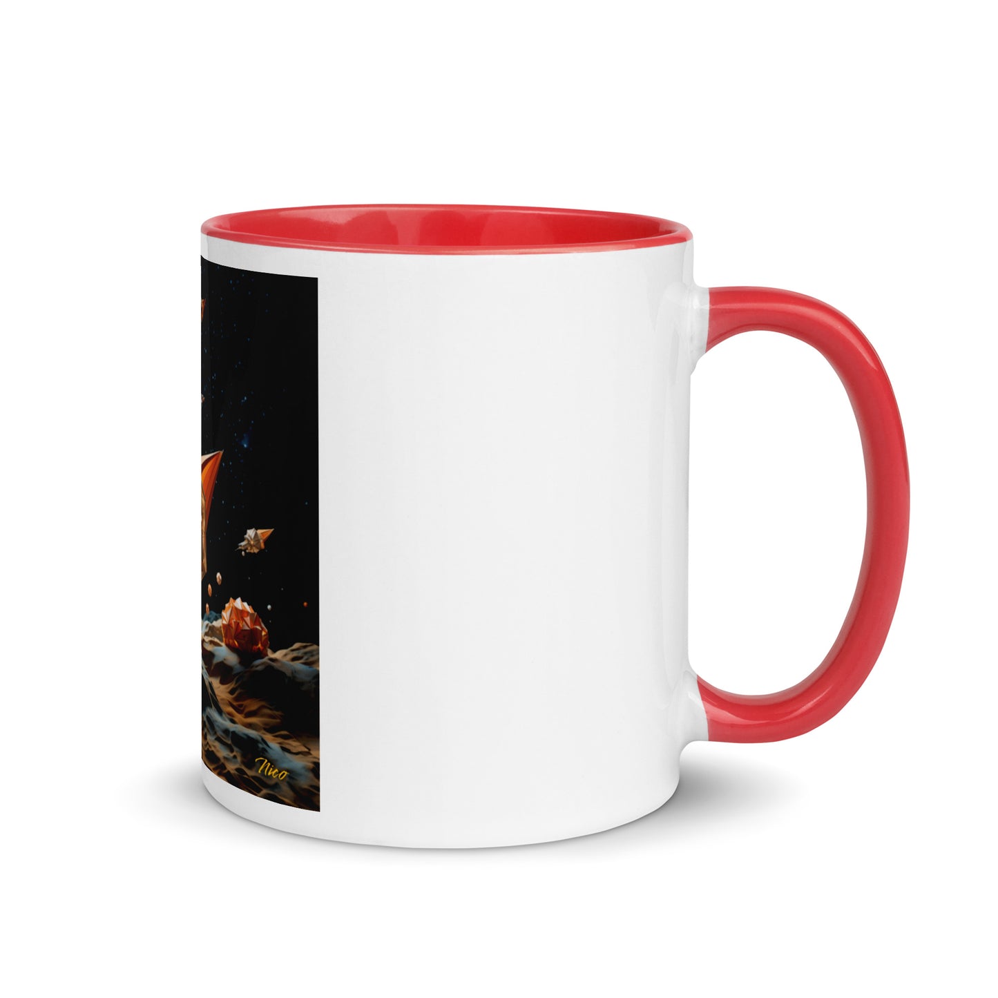 Elons' Dream Series Print #3 Mug with Color Inside