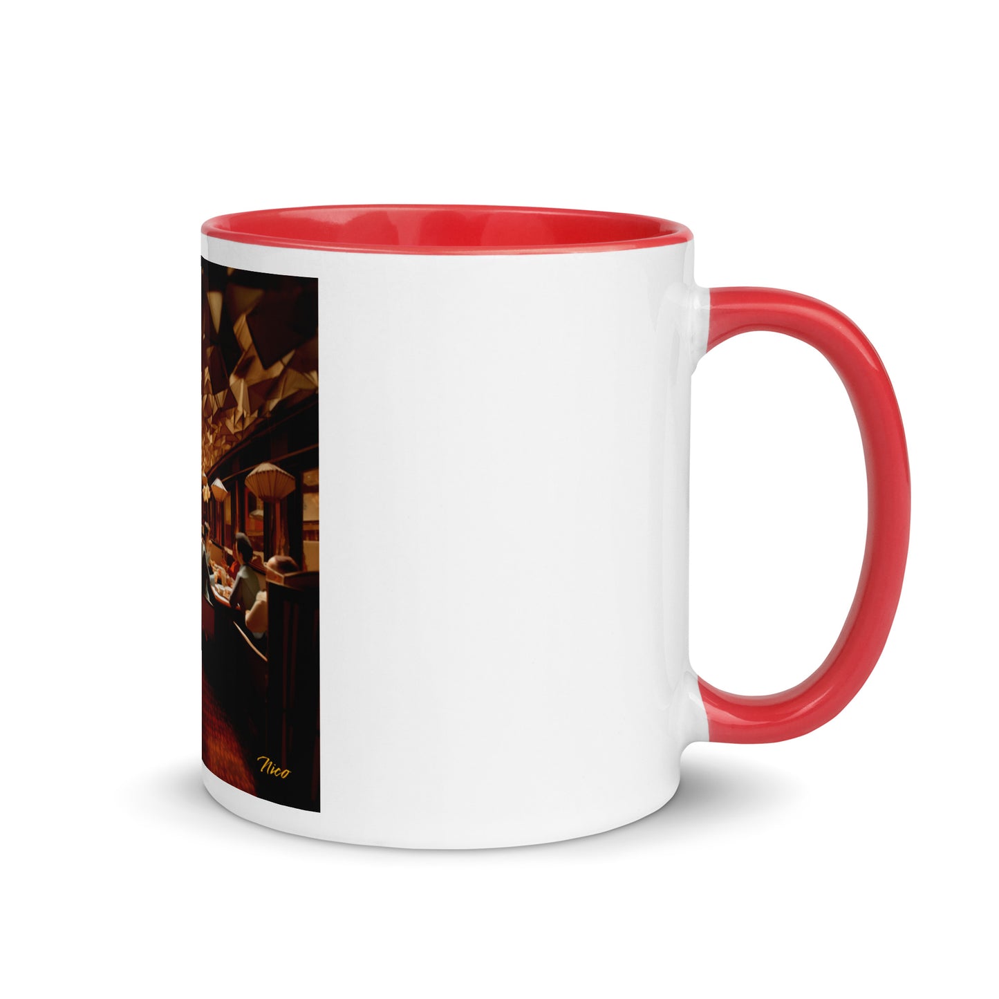 Oriient Express Series Print #2 Mug with Color Inside