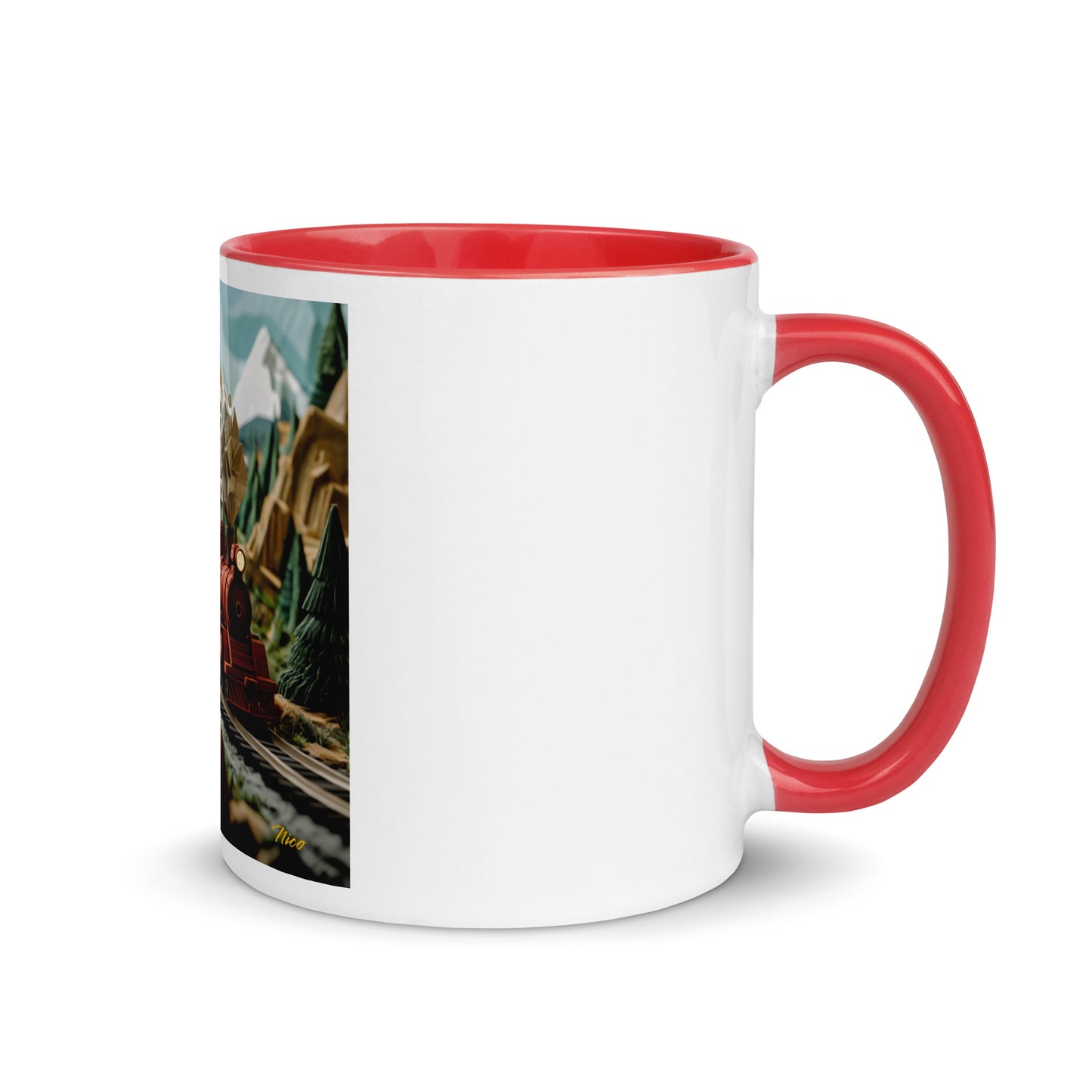 Orient Express Series Print #3 Mug with Color Inside