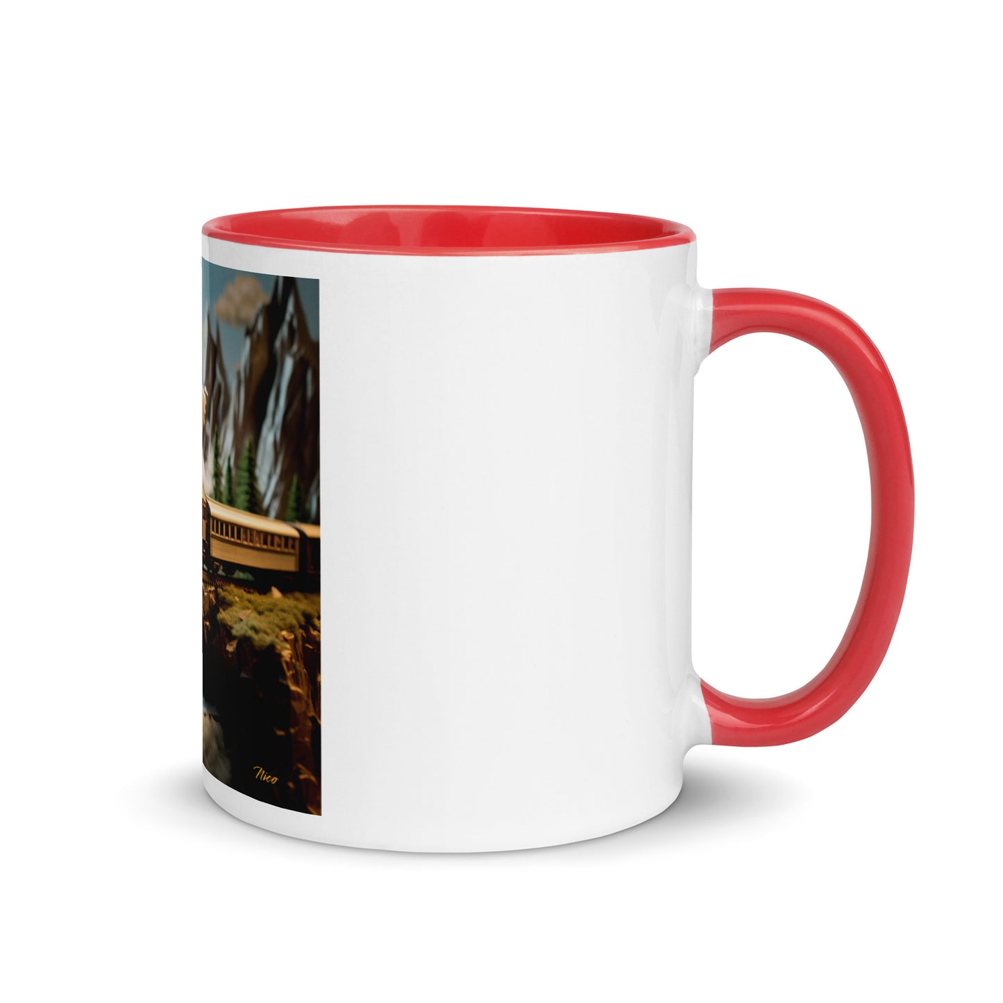 Orient Express Series Print #5 - Mug with Color Inside