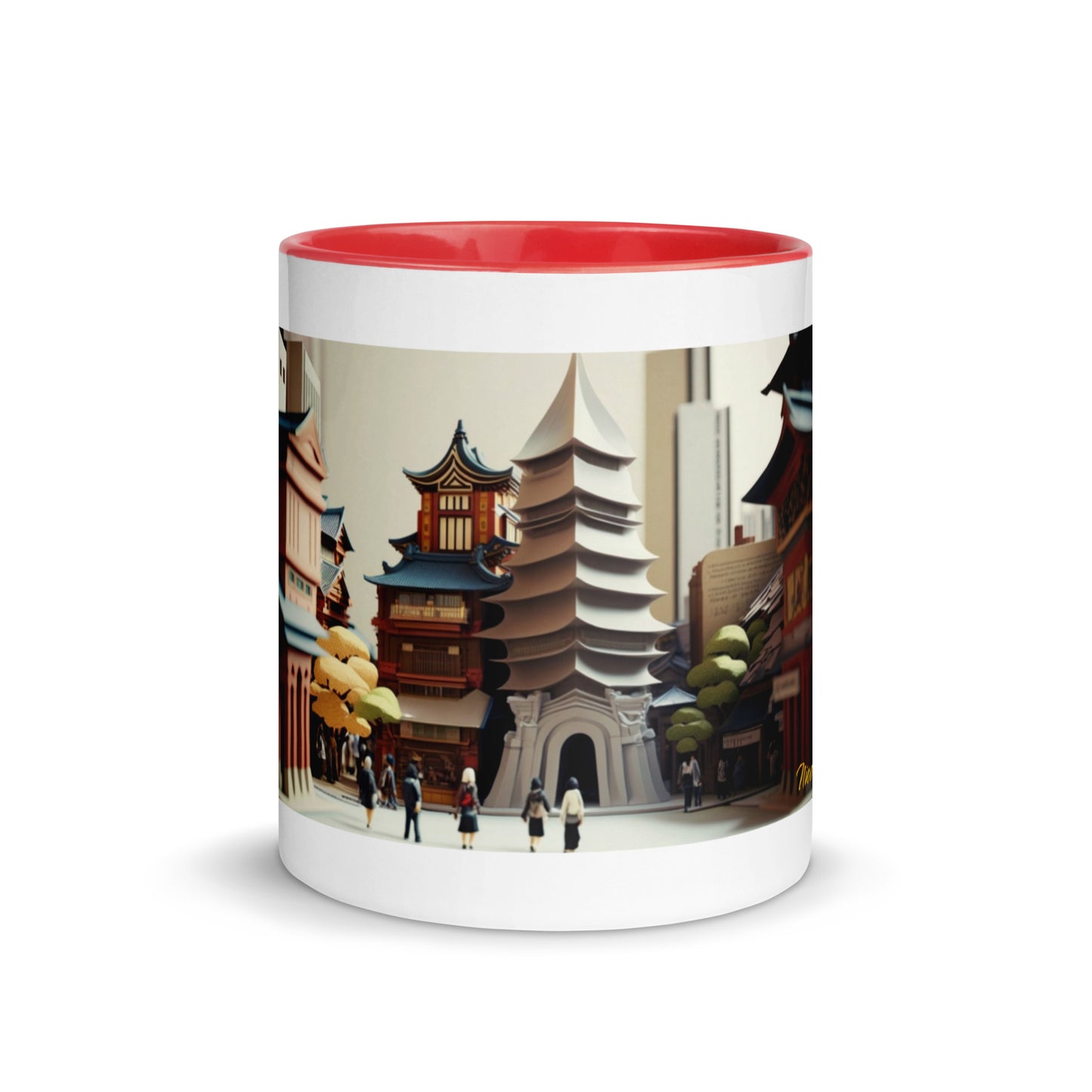 Via The Metropolis Series Print #6 - Mug with Color Inside