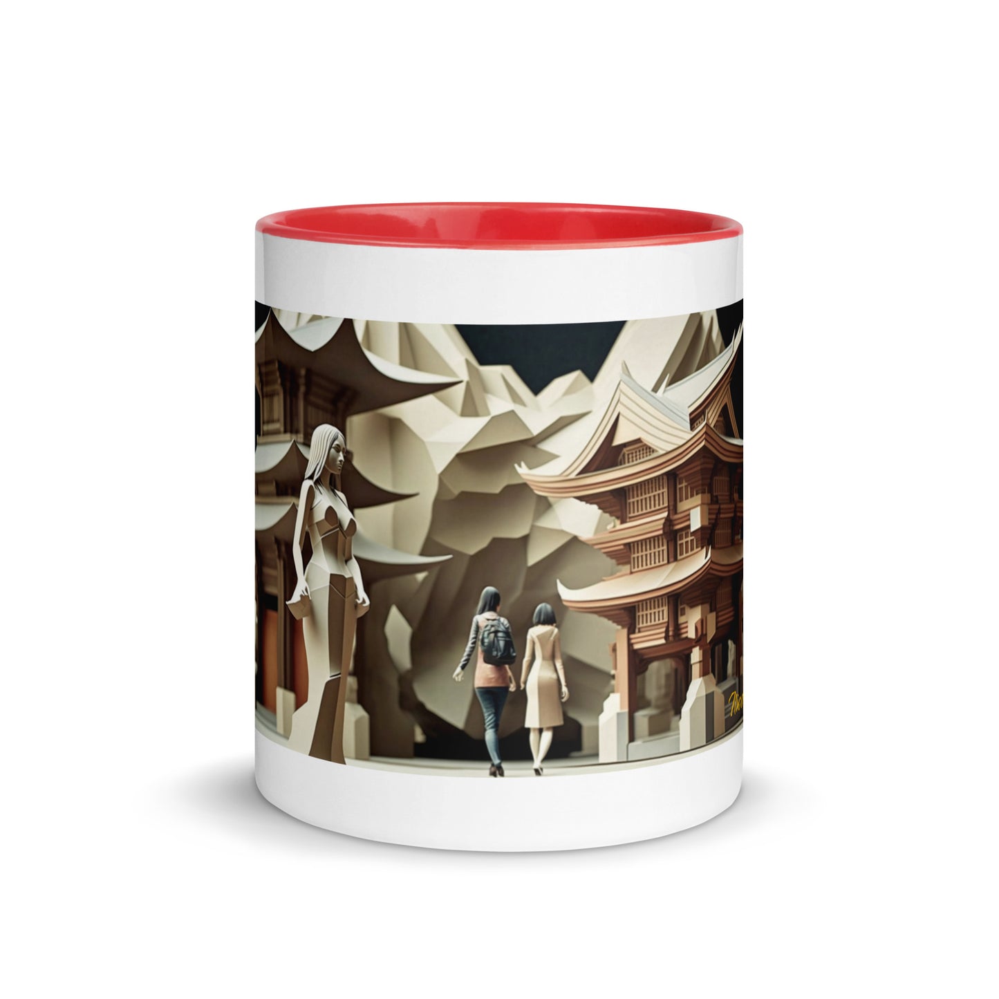 Via The Metropolis Series Print #2 - Mug with Color Inside