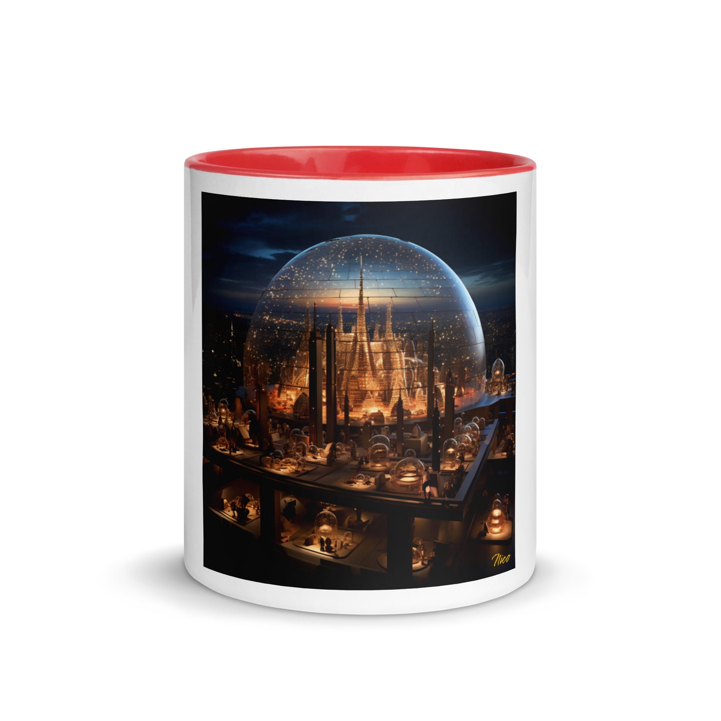 Elons' Dream Series Print #10 - Mug with Color Inside