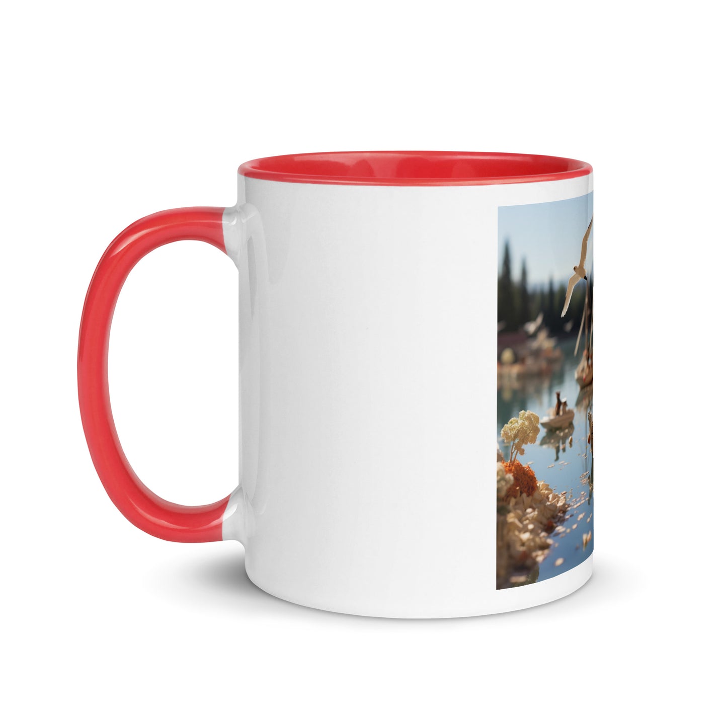 On The Docks By The Bay Series Print #6 - Mug with Color Inside