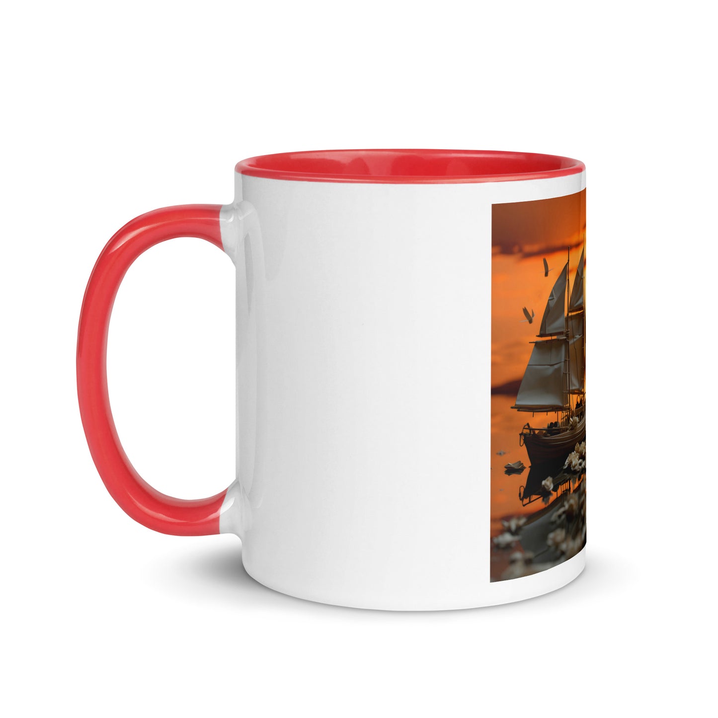 Into The Sunset Series Print #9 - Mug with Color Inside