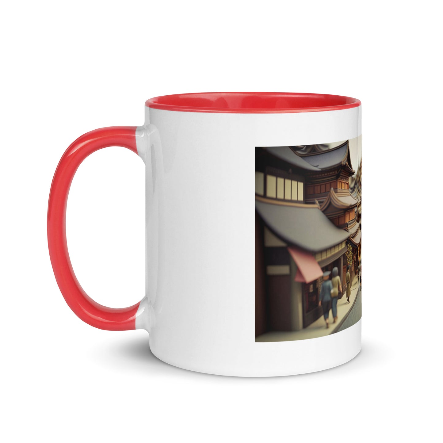 Via The Metropolis Series Print #9 - Mug with Color Inside