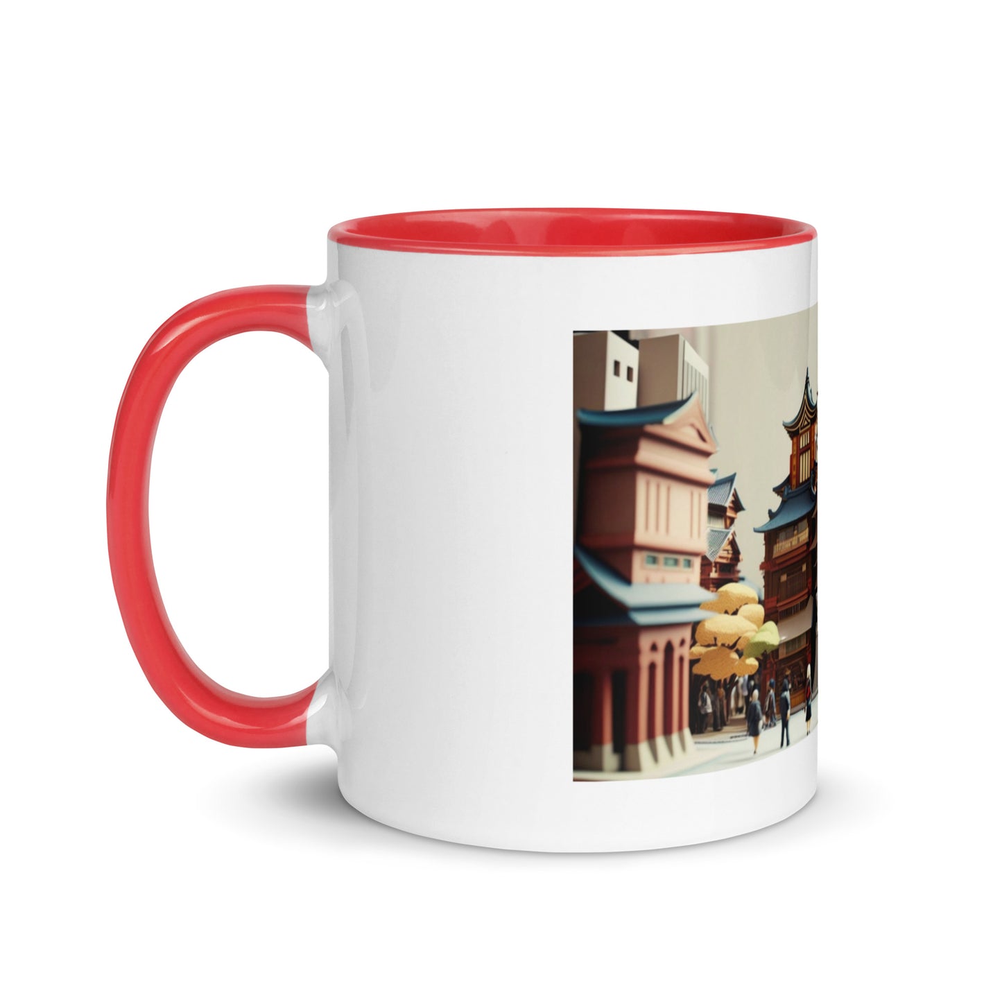 Via The Metropolis Series Print #6 - Mug with Color Inside