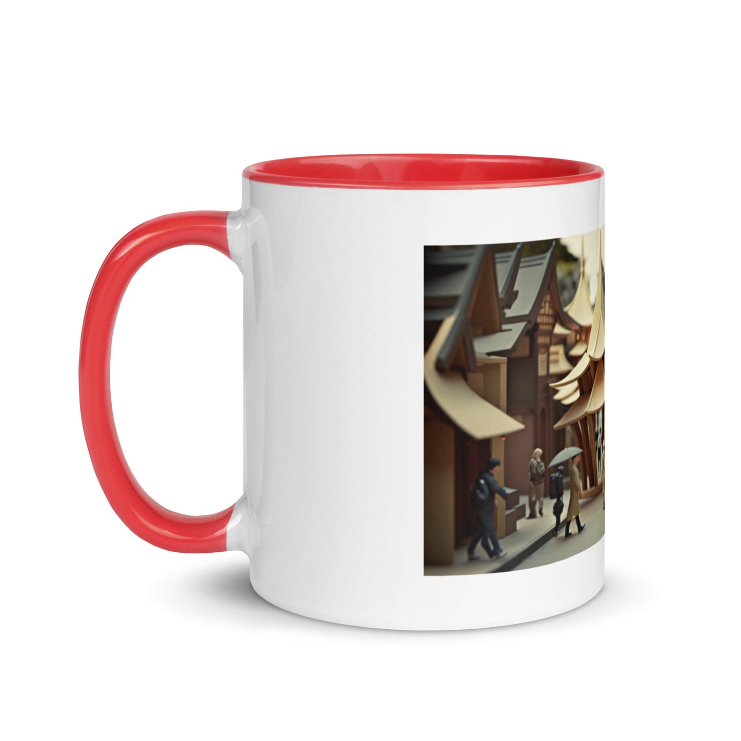 Via The Metropolis Series Print #4 - Mug with Color Inside