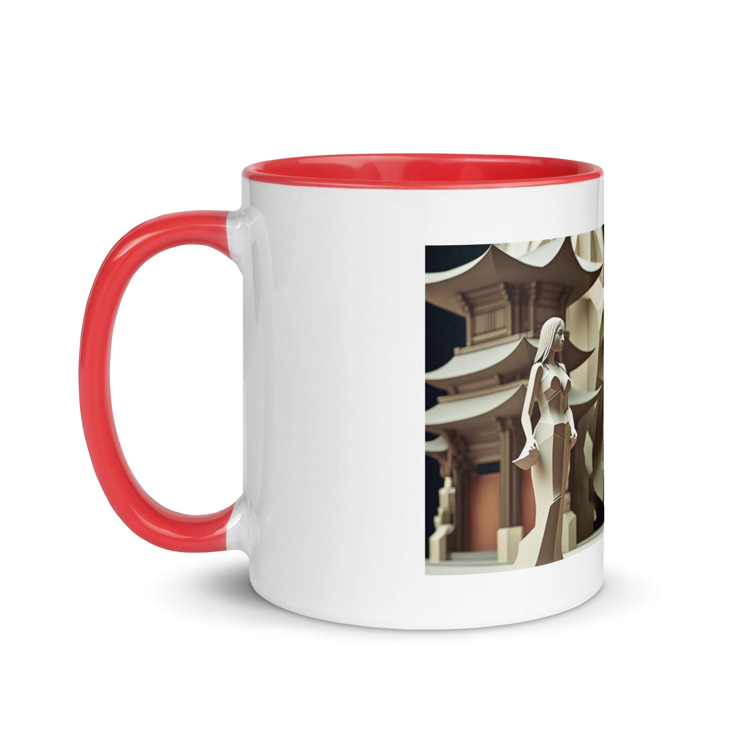 Via The Metropolis Series Print #2 - Mug with Color Inside