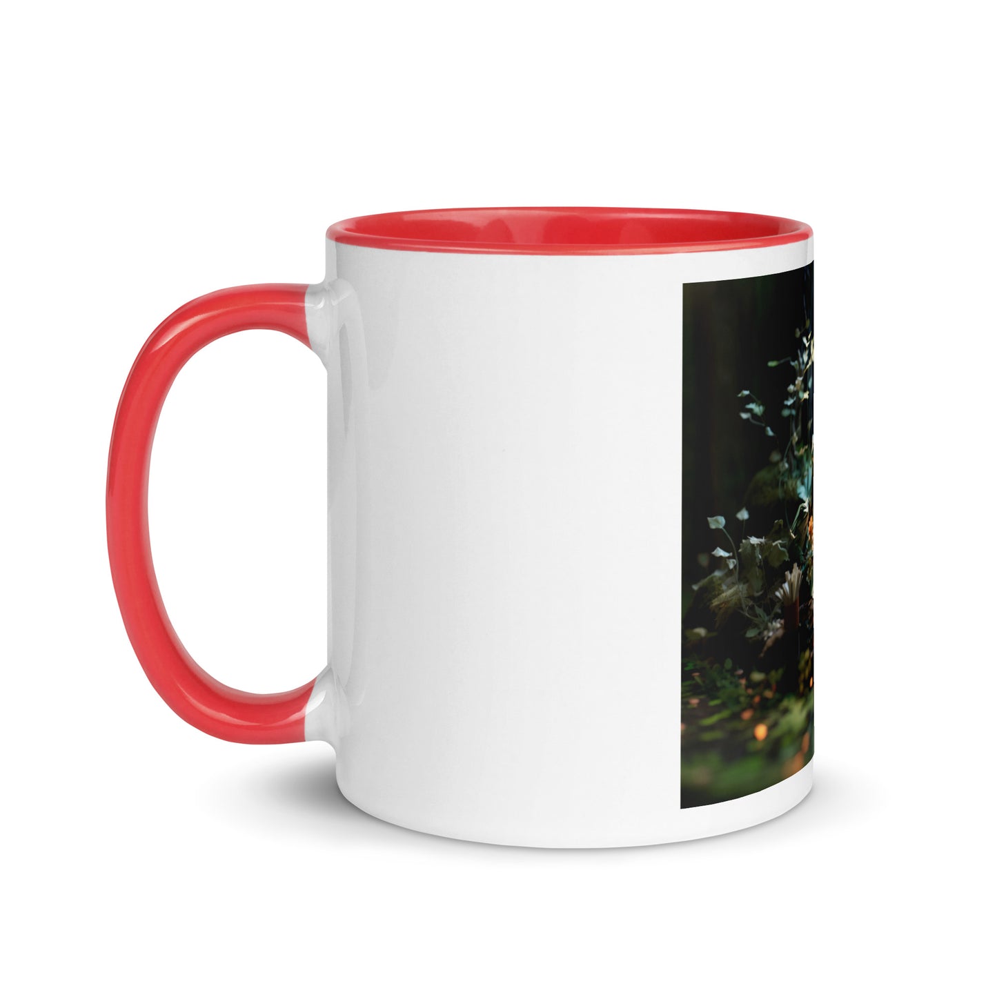 Relaxing By The Brook Series Print #1 - Mug with Color Inside