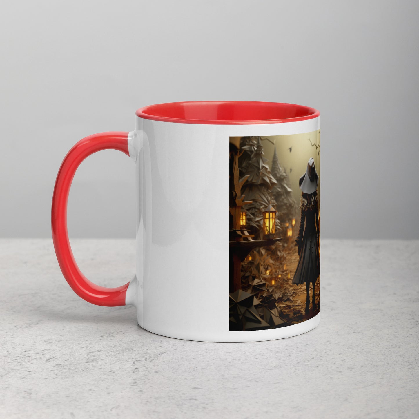 Halloween 2024 Series Print #3 - Mug with Color Inside