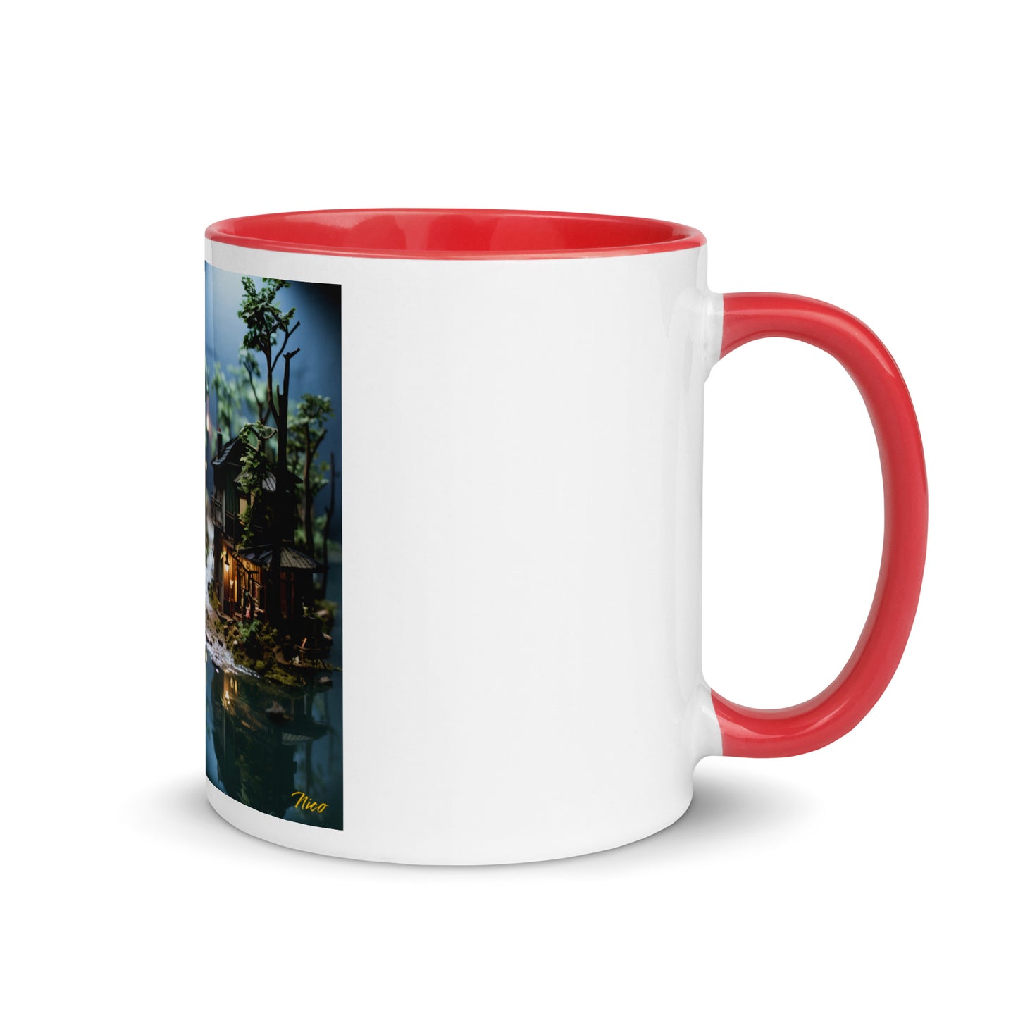 Born On A Bayou Series Print #3 - Mug with Color Inside