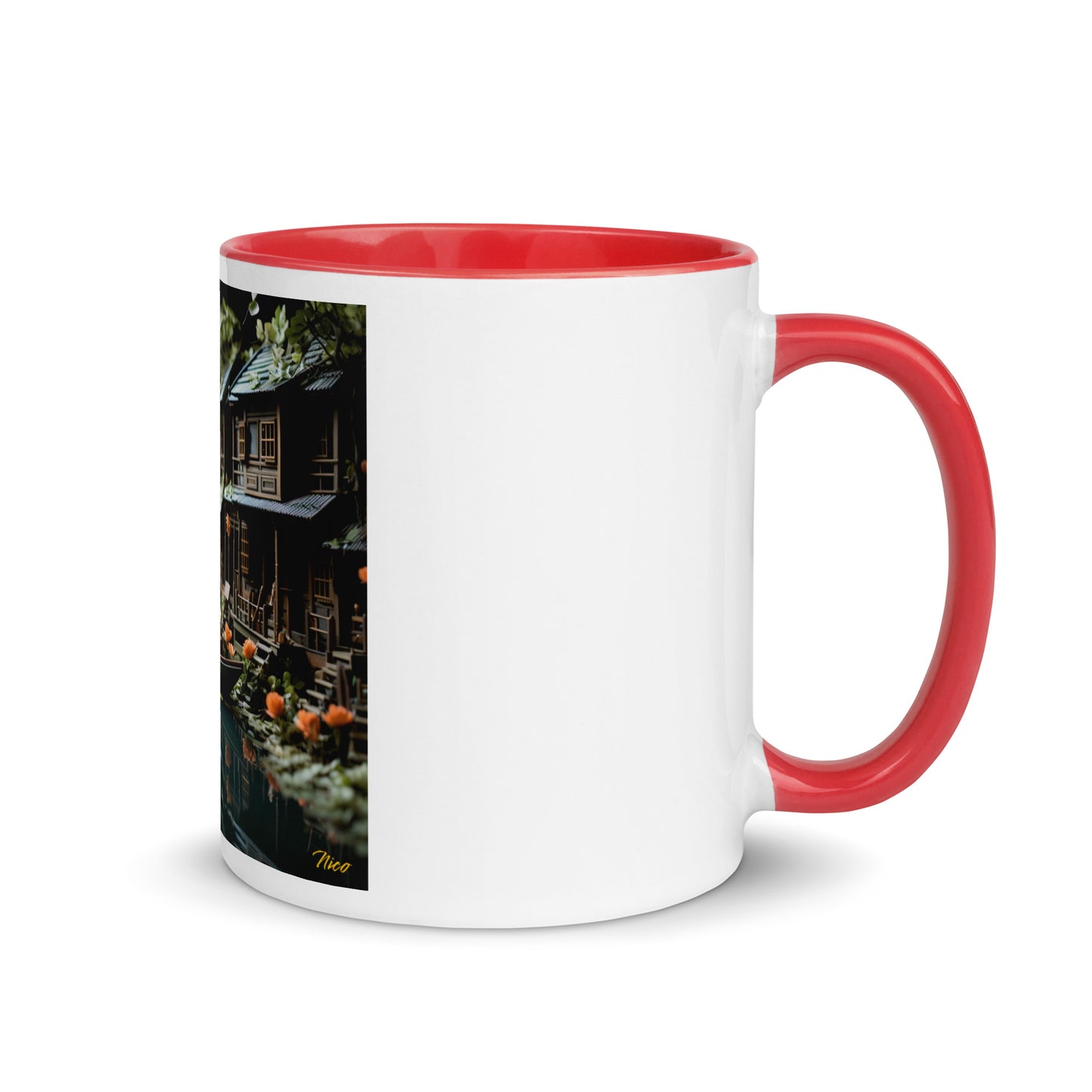 Born On A Bayou Series Print #9 - Mug with Color Inside