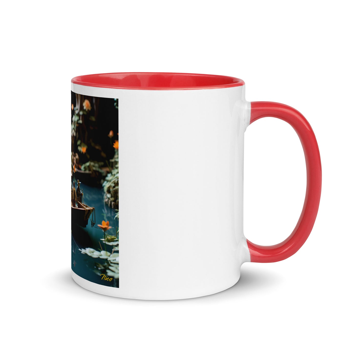 Born On A Bayou Series Print #4 - Mug with Color Inside