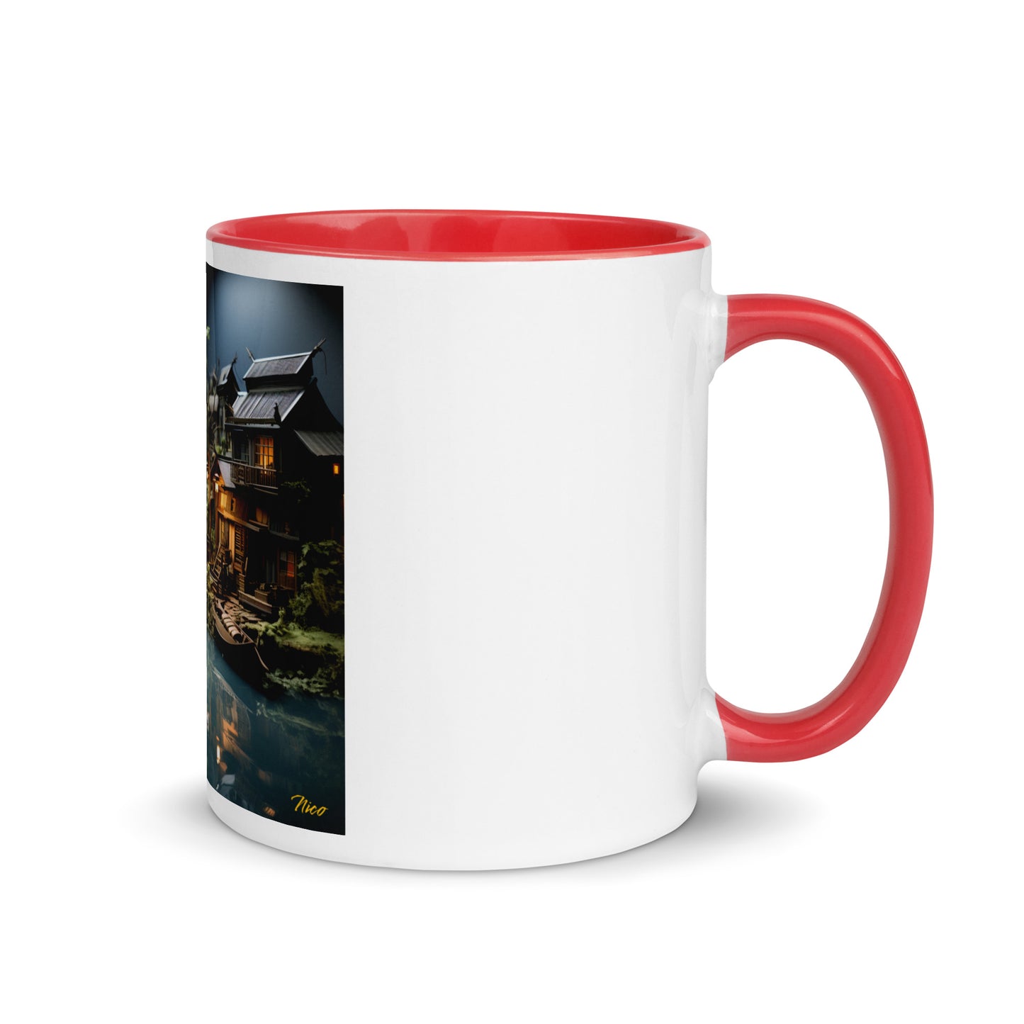 Born On A Bayou Series Print #6 - Mug with Color Inside