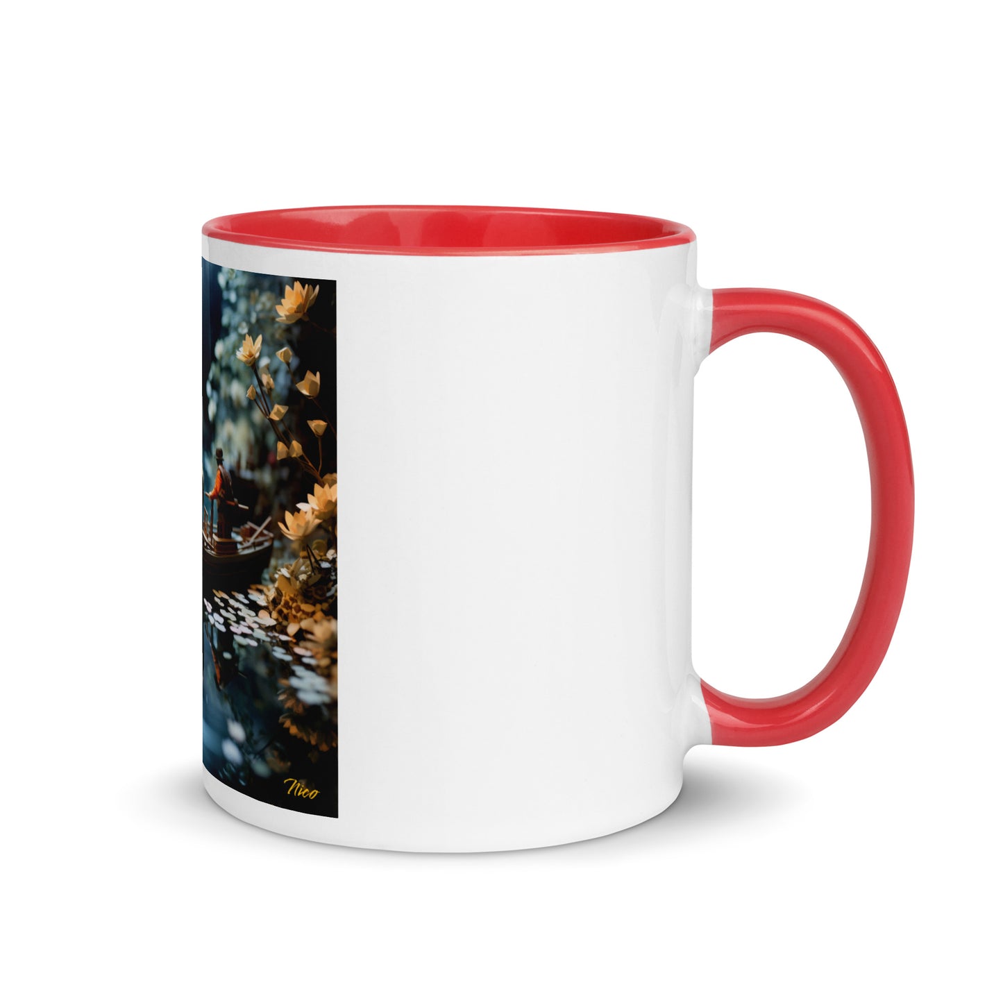 Born On A Bayou Series Print #10 - Mug with Color Inside