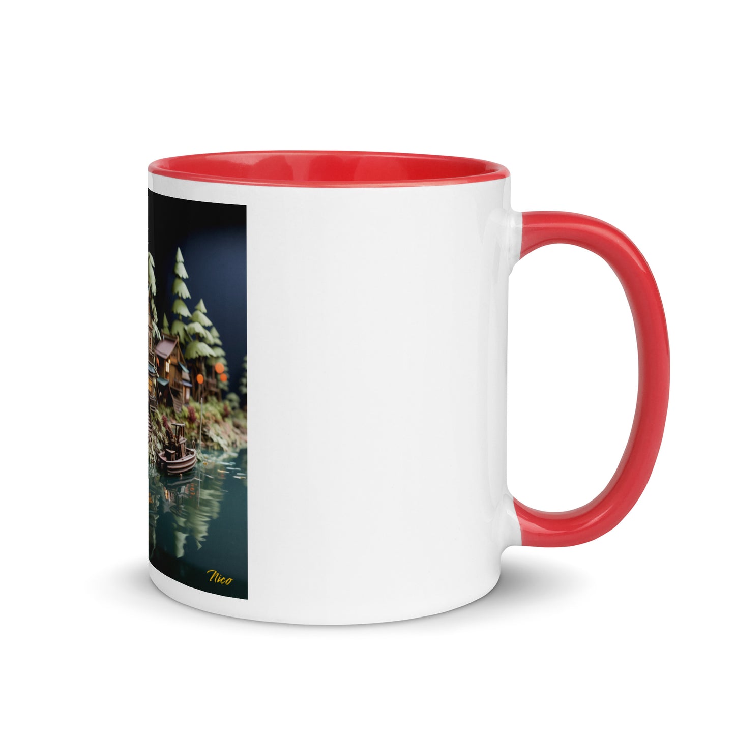 Born On A Bayou Series Print #8 - Mug with Color Inside