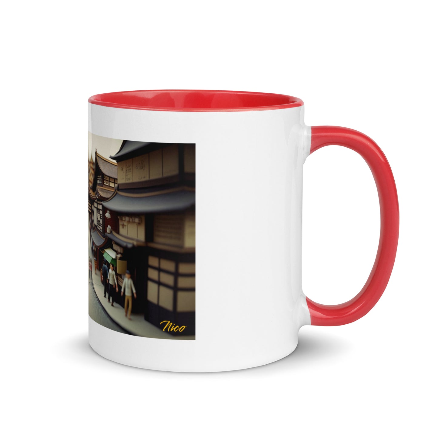 Via The Metropolis Series Print #9 - Mug with Color Inside