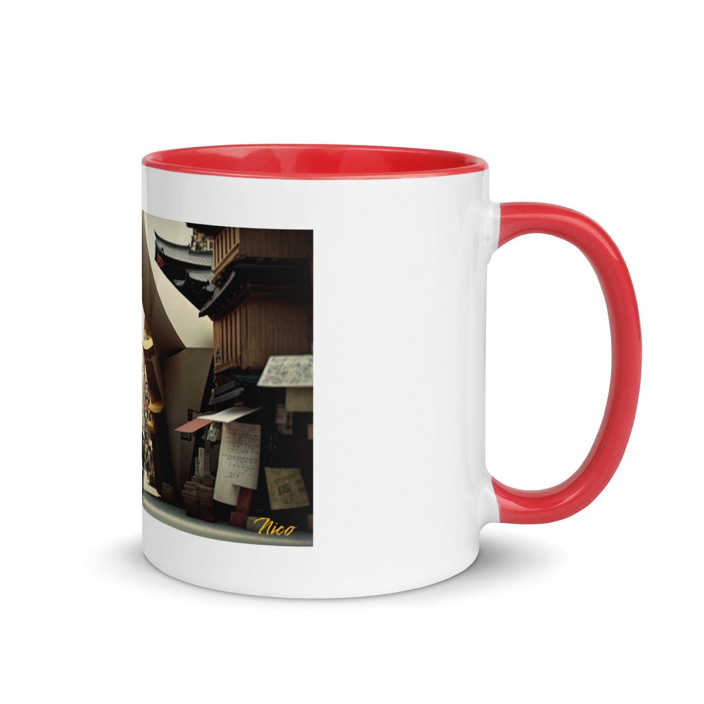 Via The Metropolis Series Print #8 - Mug with Color Inside