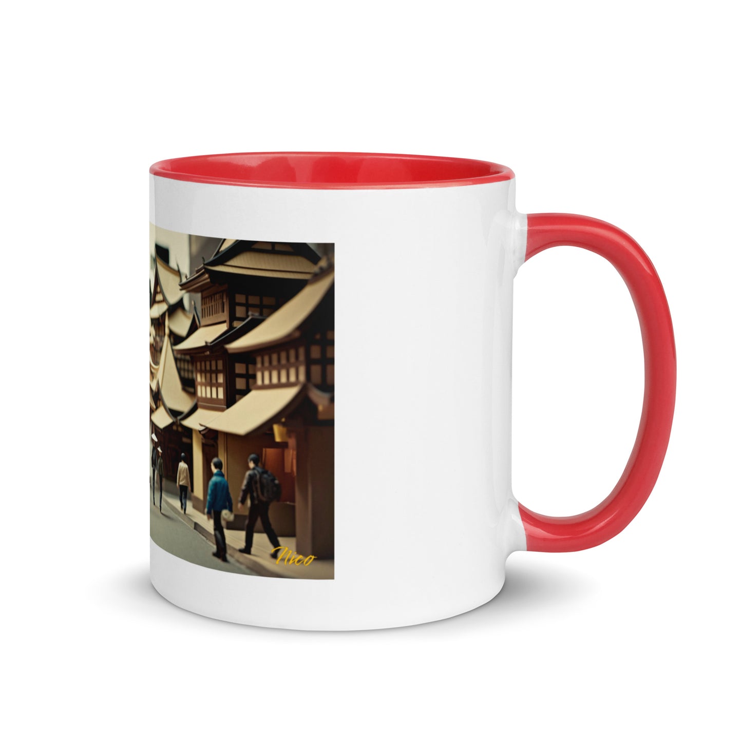 Via The Metropolis Series Print #4 - Mug with Color Inside