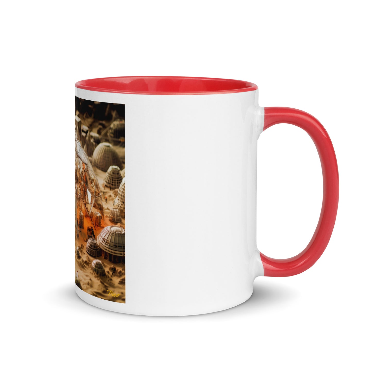 Elons' Dream Series Print #9 - Mug with Color Inside